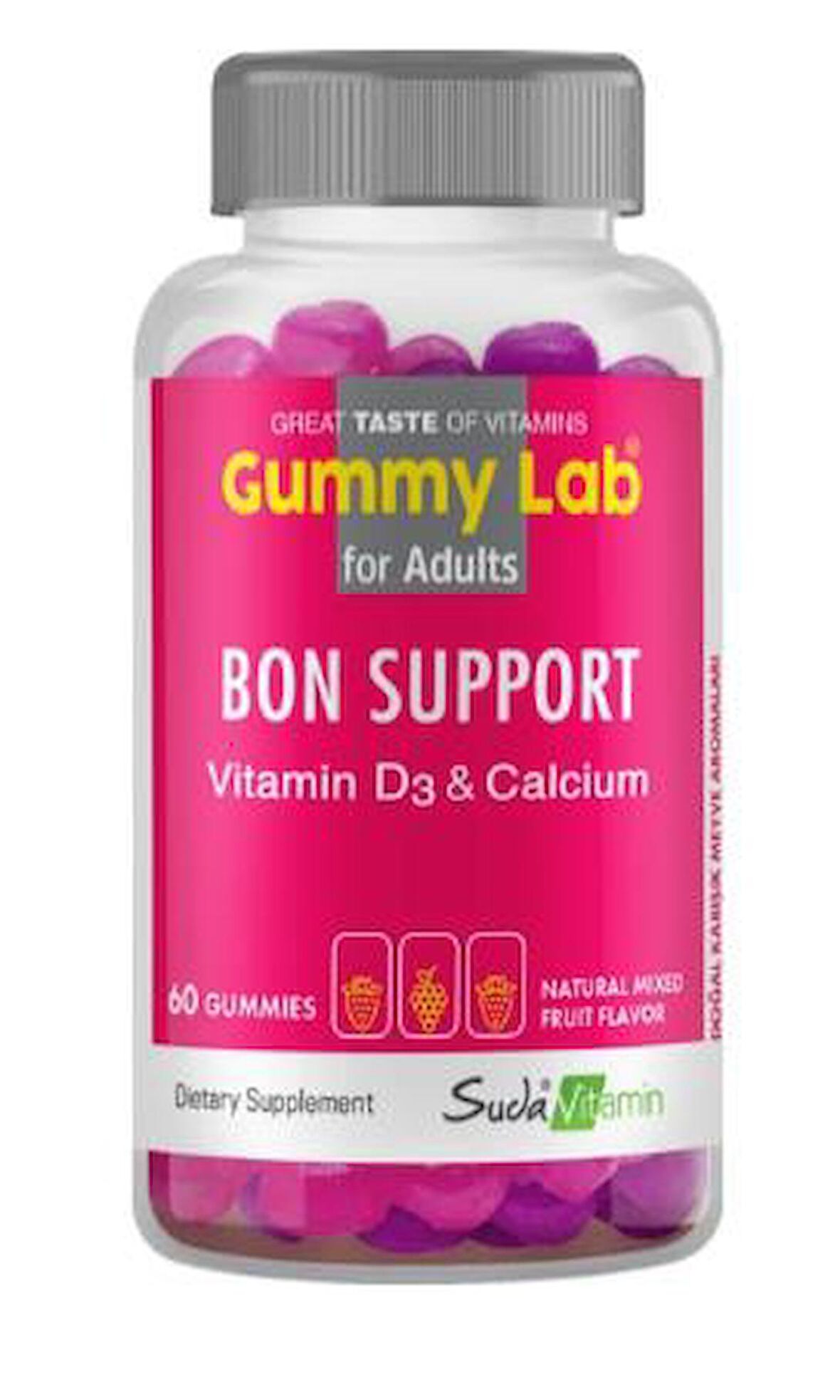 GUMMY LAB BON SUPPORT ADULT 60