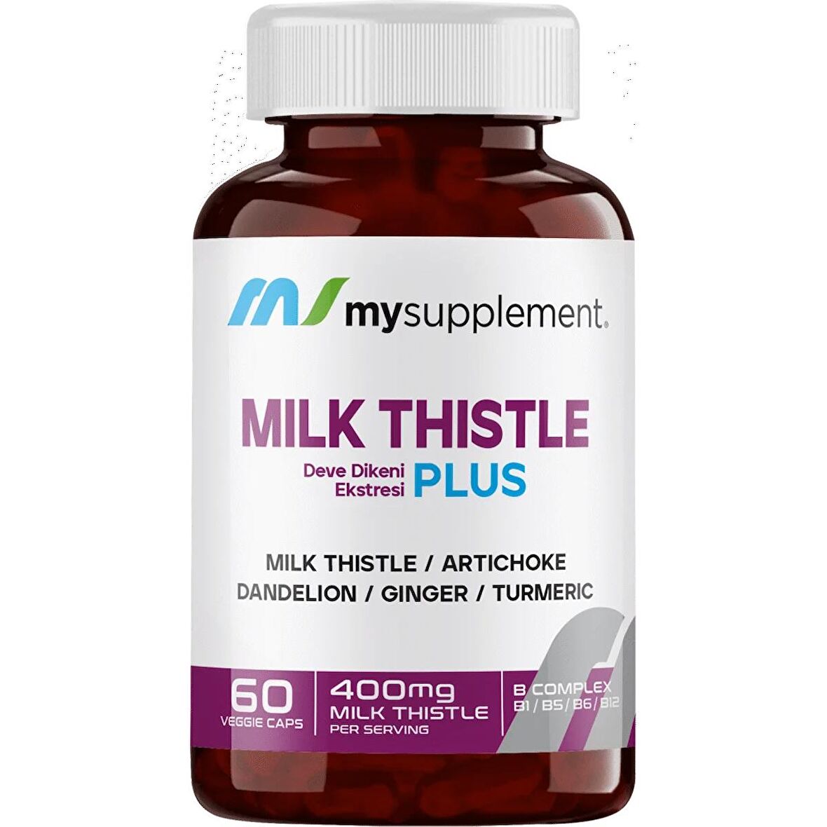 My Supplement Milk Thıstle Plus 60 Bitkisel Kapsül