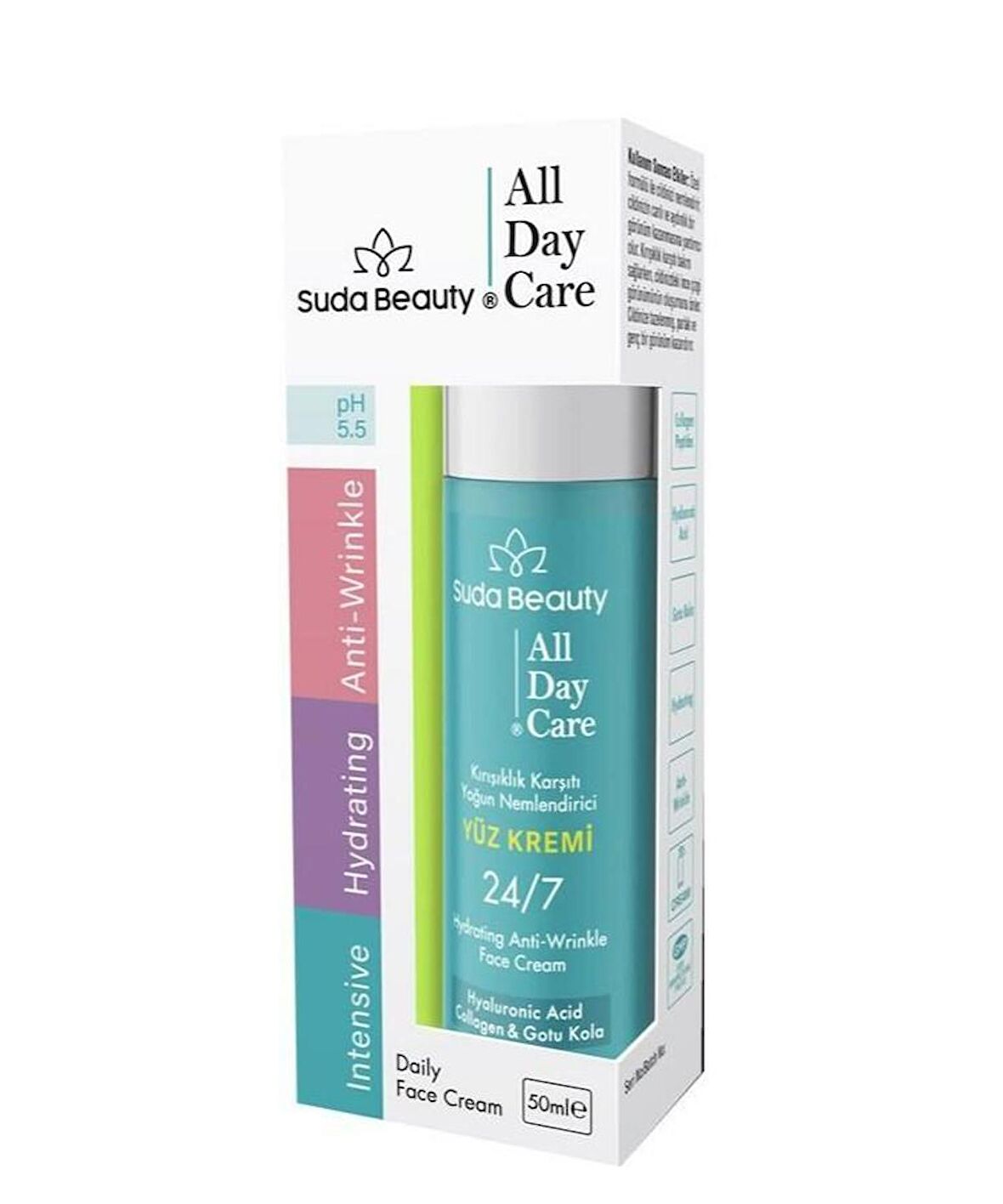 Suda Beauty All Day Care Yüz Kremi 50 ML