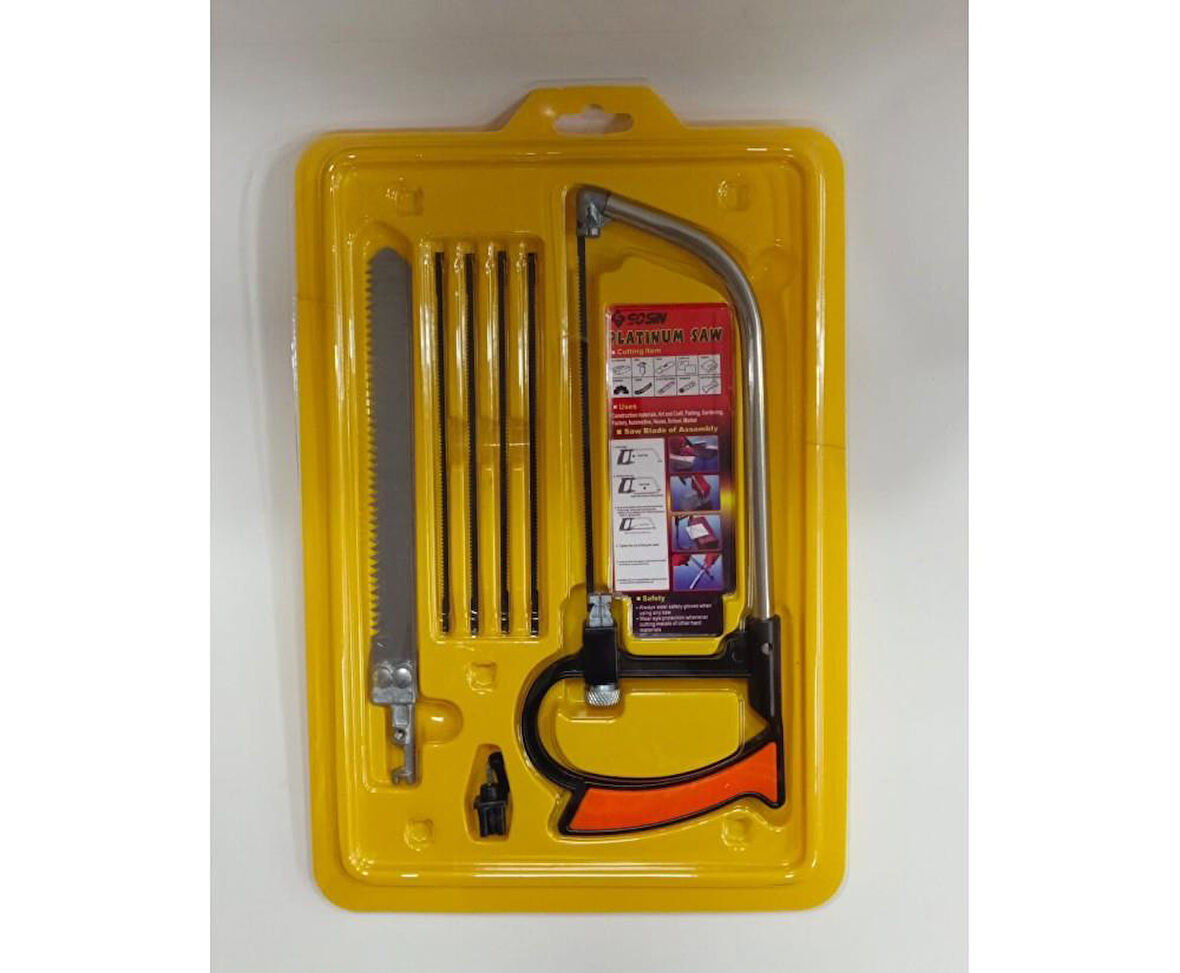 UMUT SOSİN KIL TESTERE SETİ 6 PARÇA