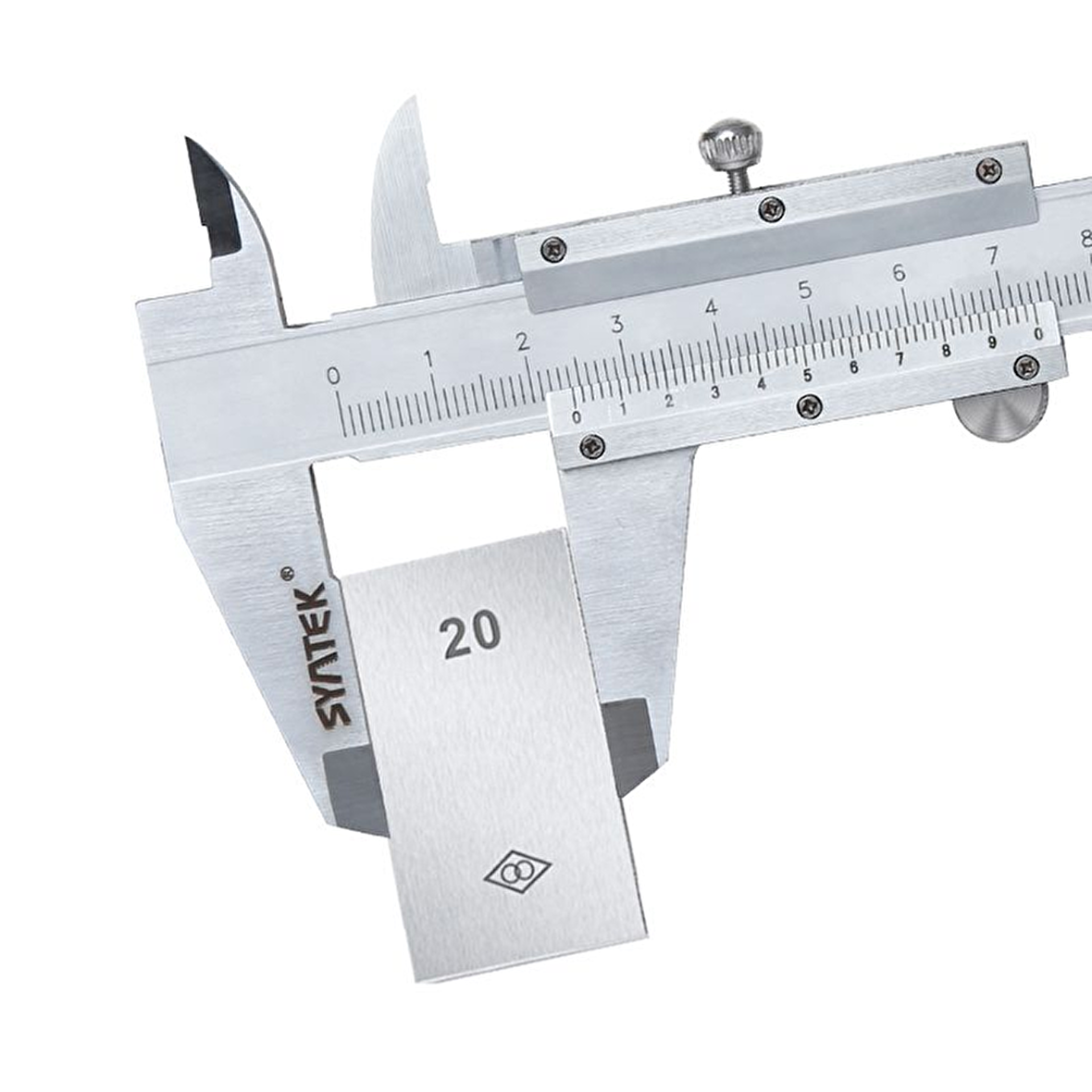 Syntek Karbon Çelik Mekanik Profesyonel Mikrometre Kalınlık Ölçer
