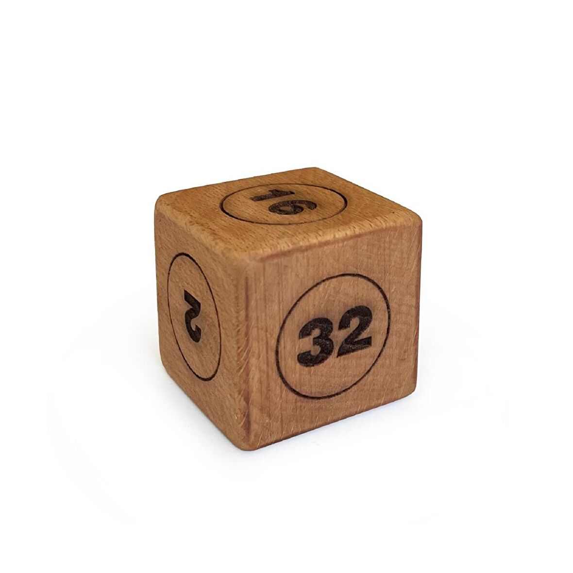 Ahşap Vido Zar Doubling Cube 45x45mm