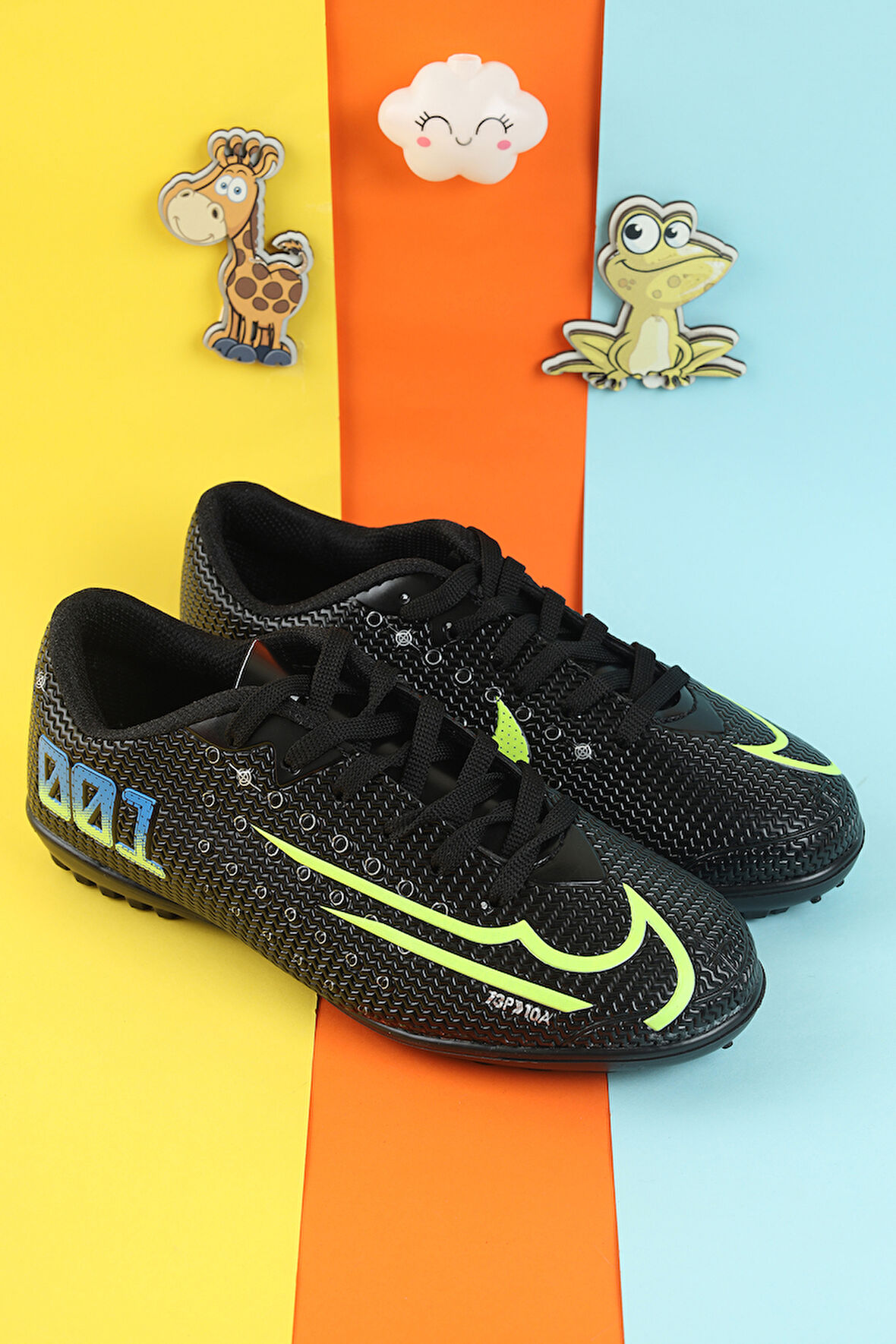 Profesyonel Çim-Halı Saha Kauçuk Taban Uniseks Futbol Ayakkabısı Halısaha Ayakkabı Futbol Ayakkabısı