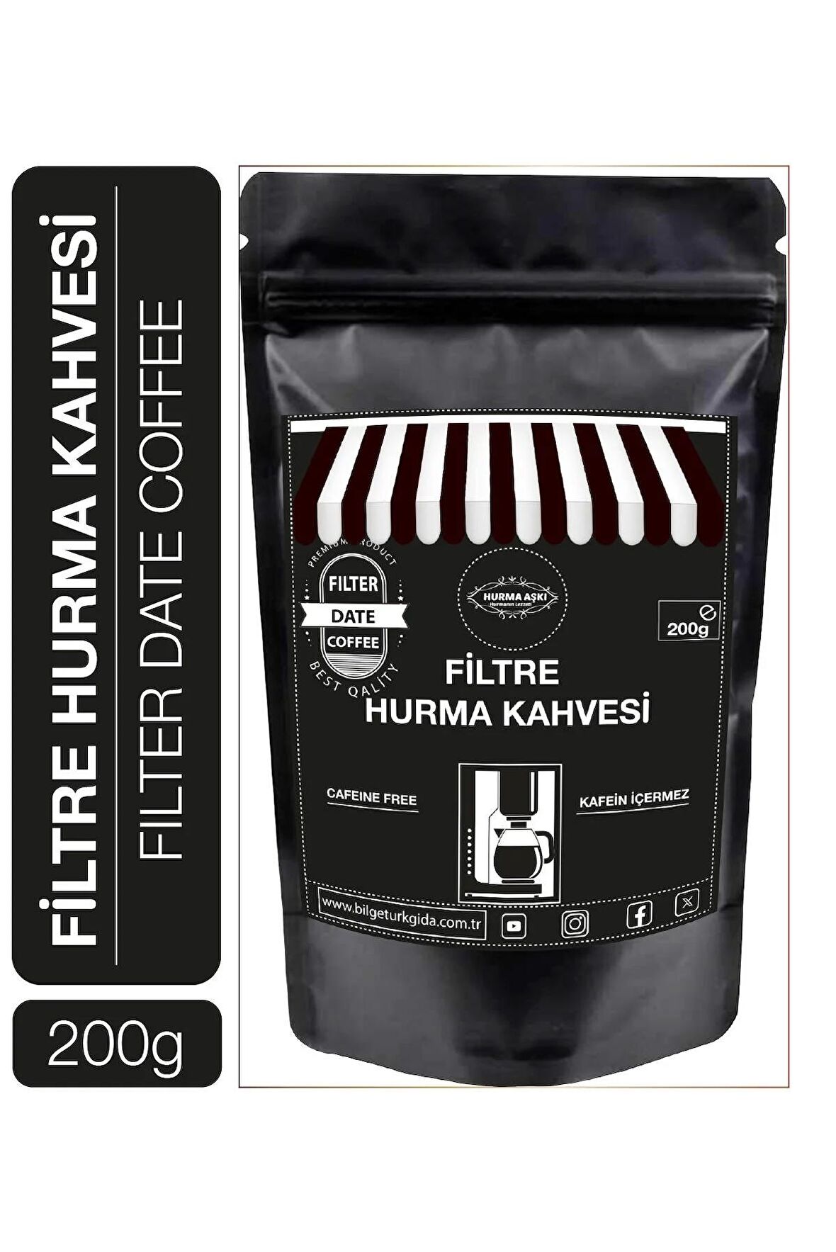 Hurma Aşkı Filtre Hurma Kahvesi 200 Gr