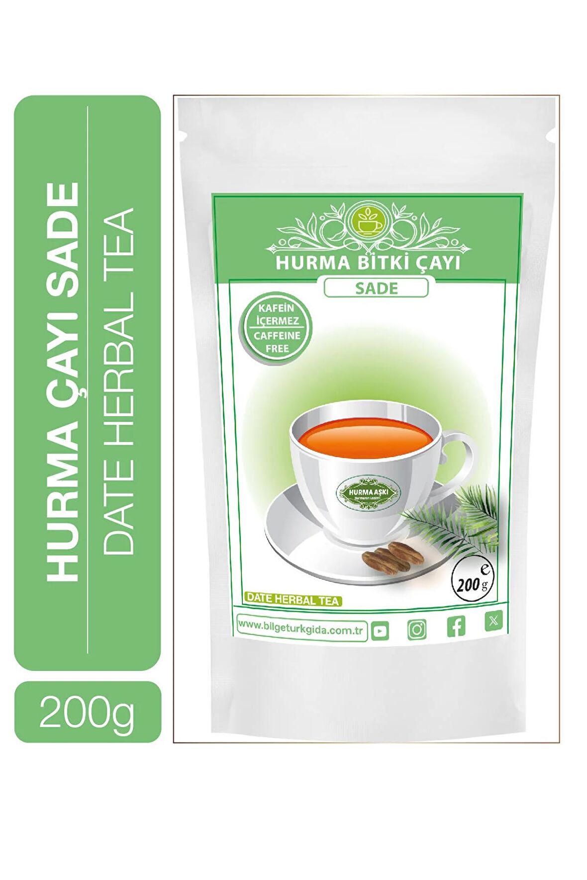 Hurma Aşkı Hurma Çayı Sade 200 Gr