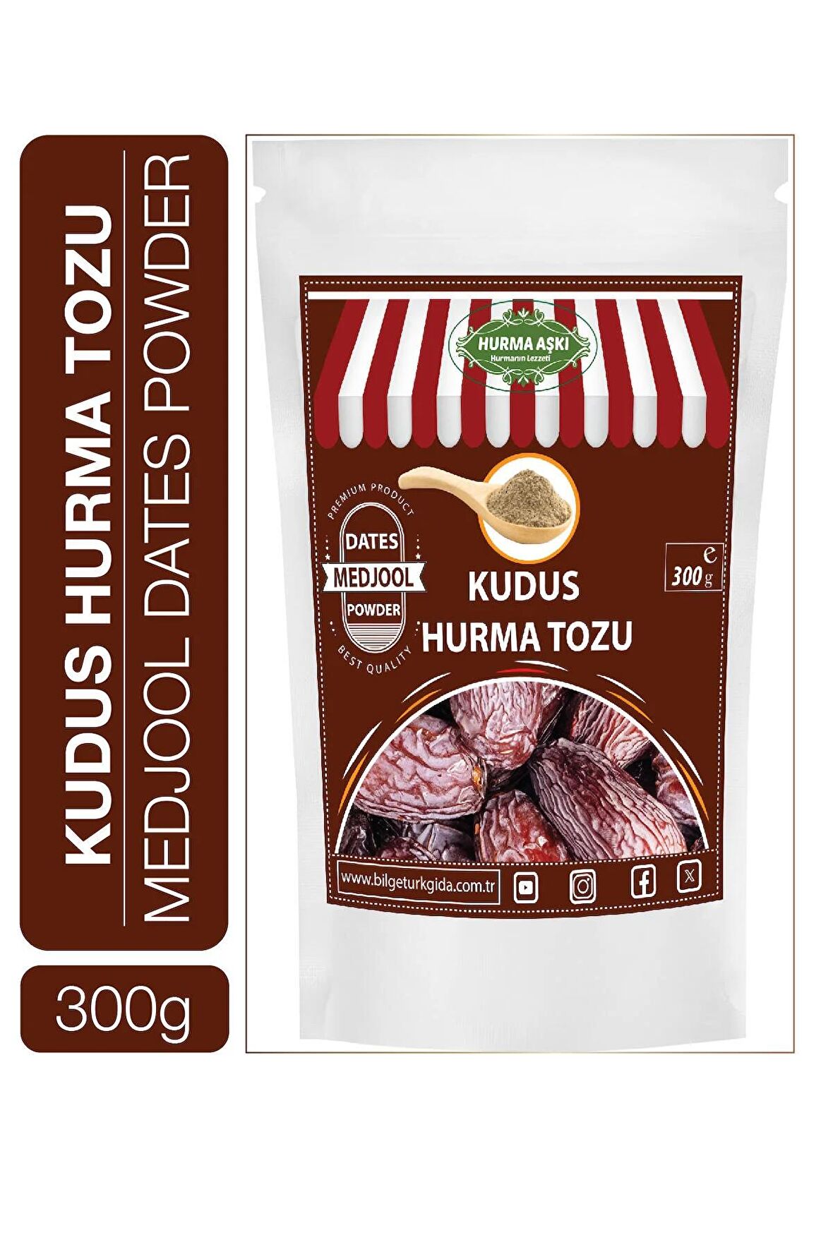 Hurma Aşkı Hurma Tozu Kudus 300 Gr