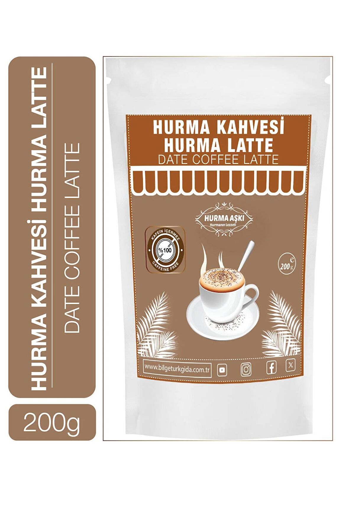 Hurma Aşkı Hurma Kahvesi Hurma Latte 200 Gr