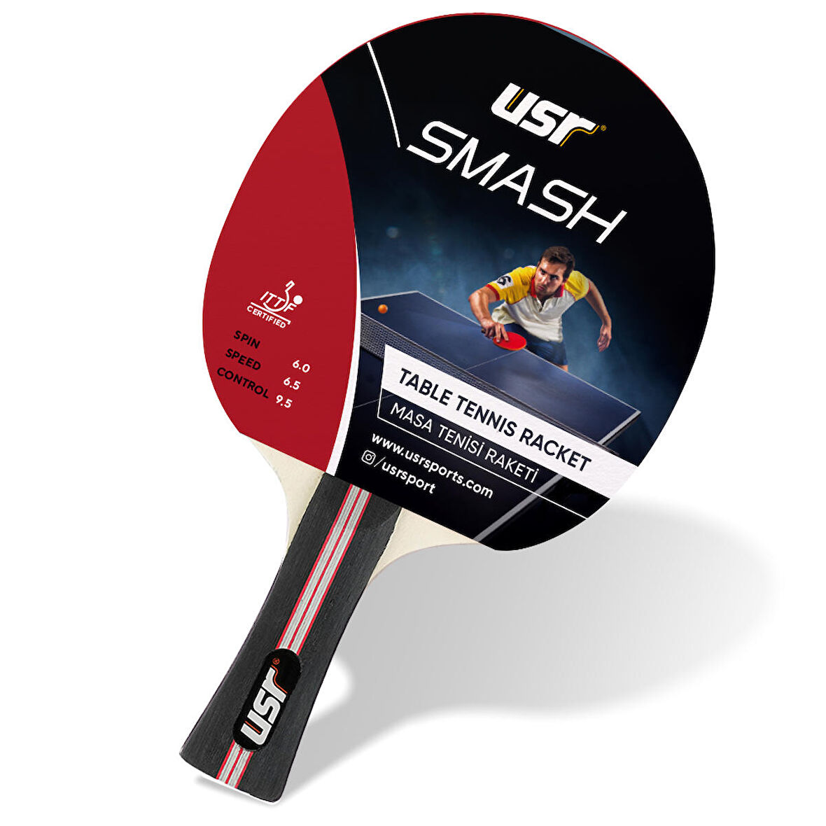 USR Smash ITTF Onaylı Masa Tenisi Raketi