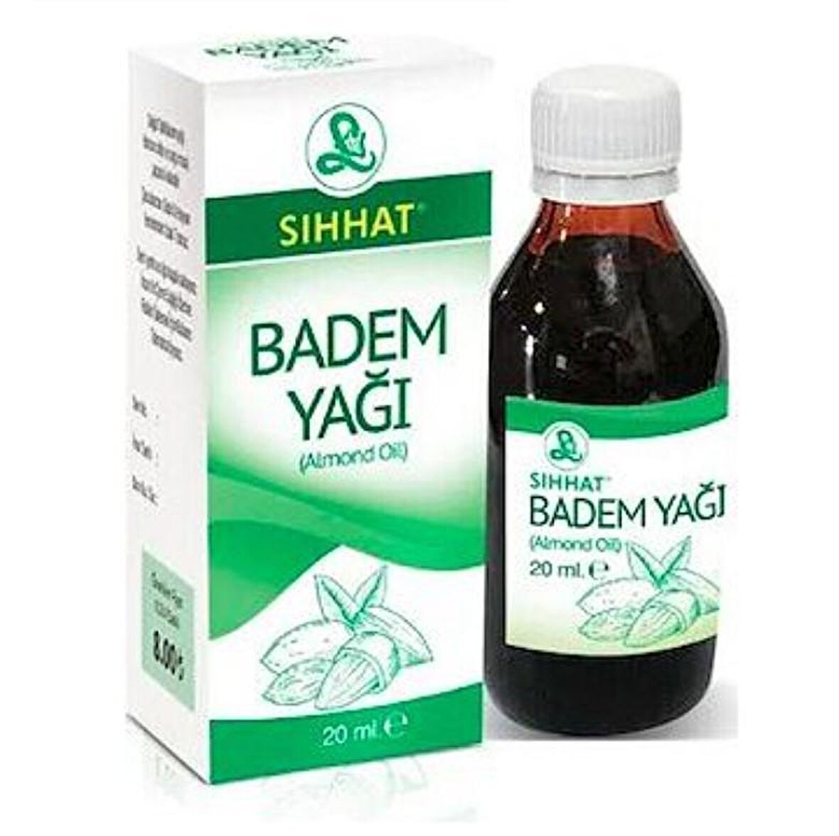 Sıhhat Doğal Badem Yağı 20 ml