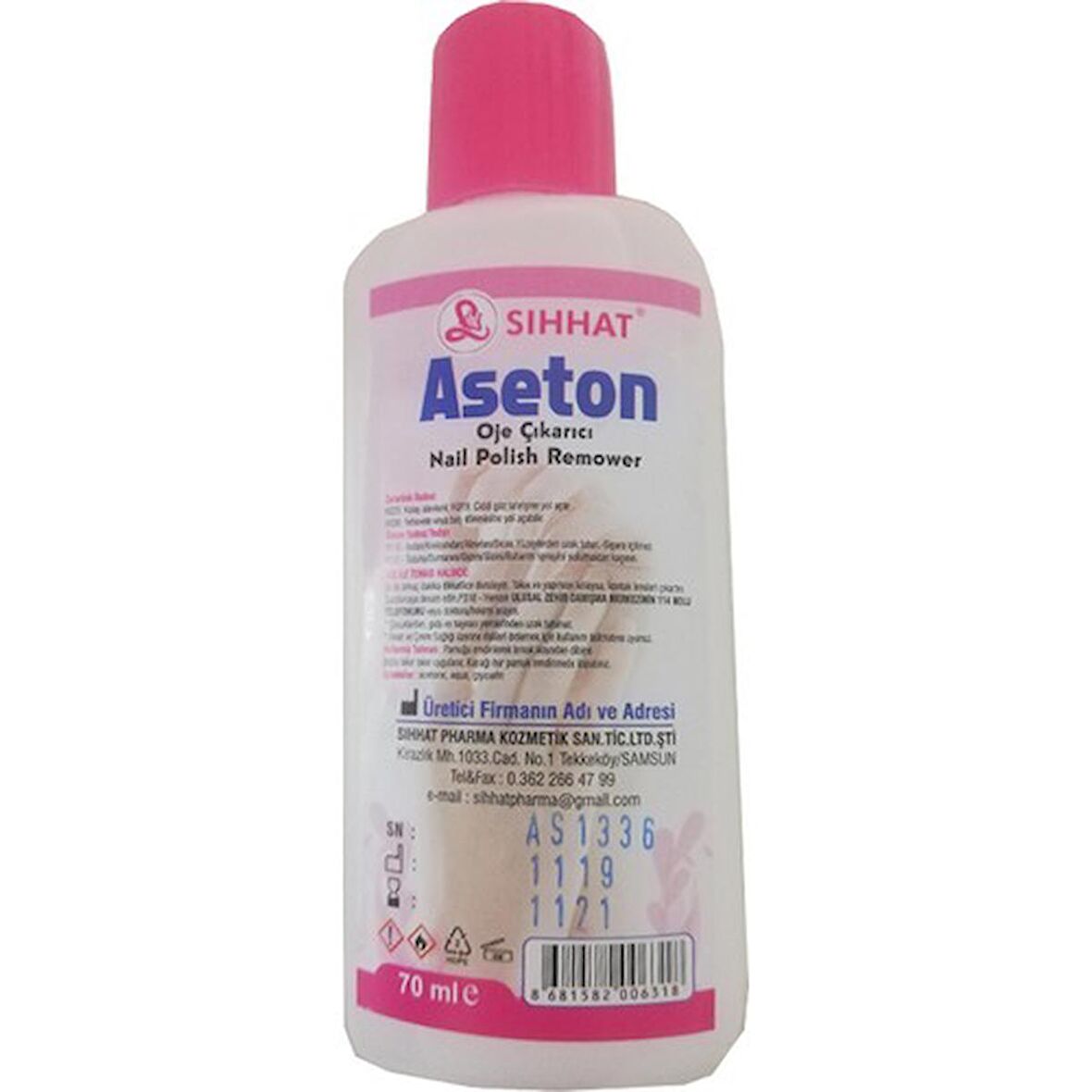 Sıhhat Aseton 70 Ml