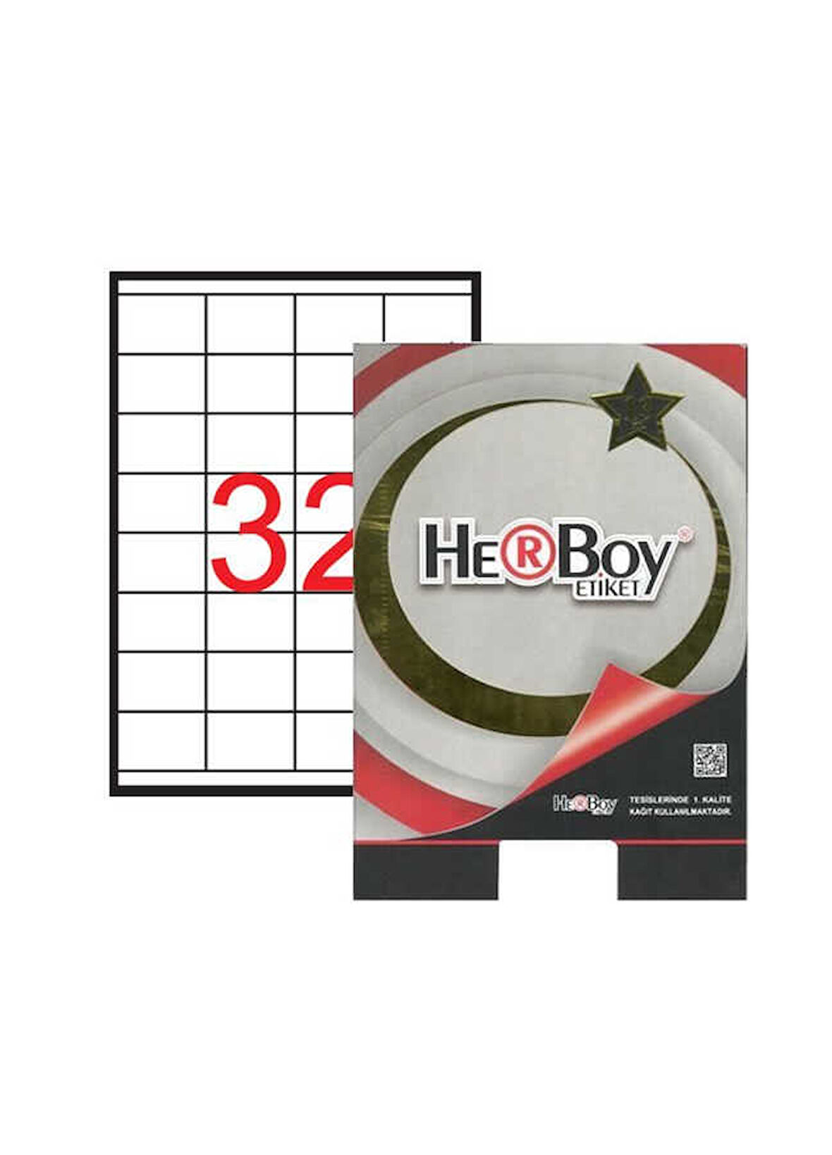 Herboy Lazer Etiket 32li 52.5 x 35 mm Hb-1032