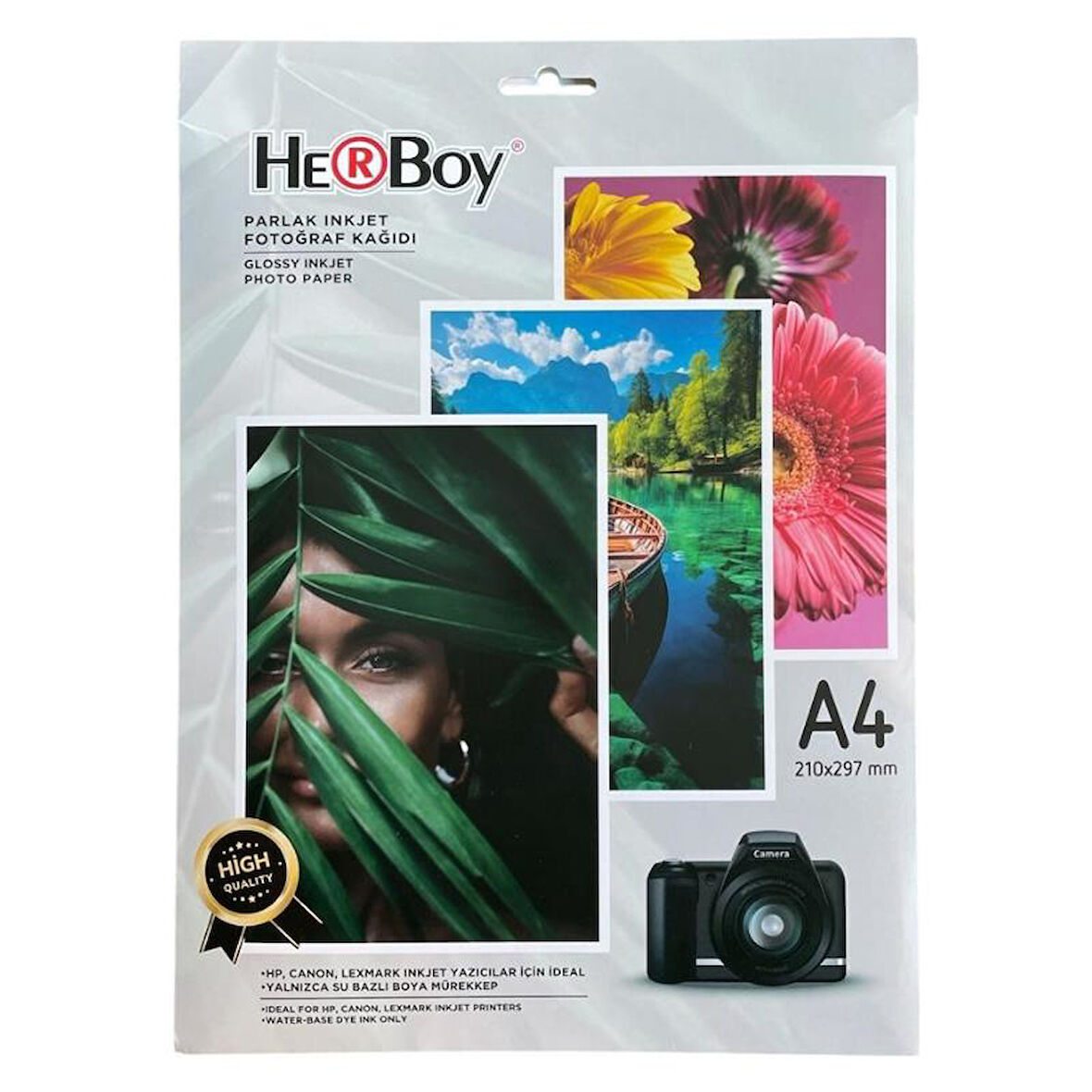 Herboy Parlak Fotoğraf Kağıdı 210x297 (A4) 240gr (20 Adet)