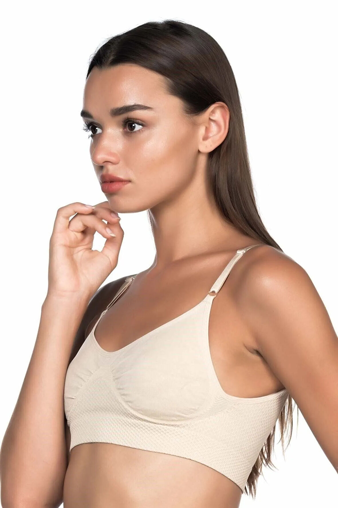 Kadın Ten Seamless Minimizer Sütyen 4040