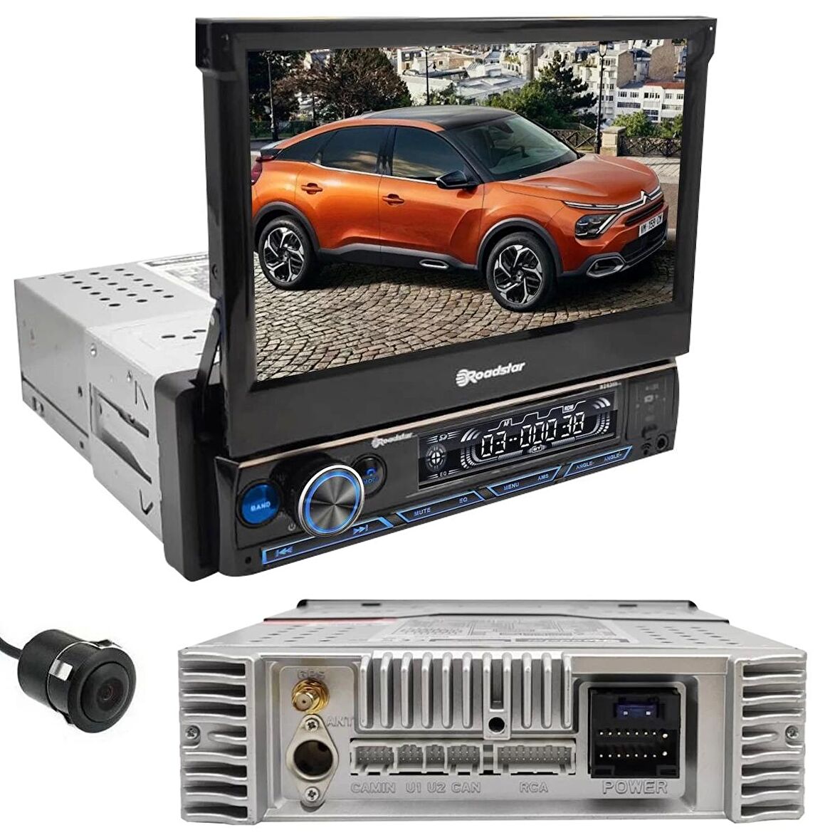 OTO TEYP INDASH 7 4X50W ANDROID BT/USB/SD/AUX/FM ROADSTAR RD-6200