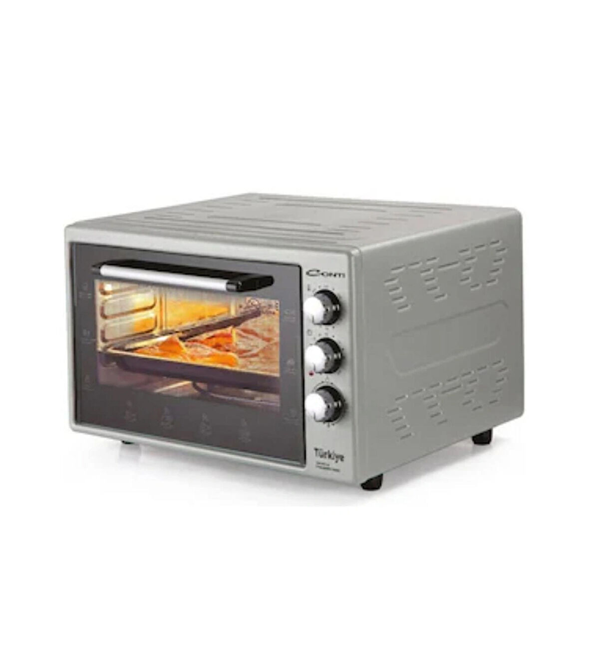 CONTİ Cmf-400 Cooky 40 Litre Midi Fırın ( Gri . Füme ) 