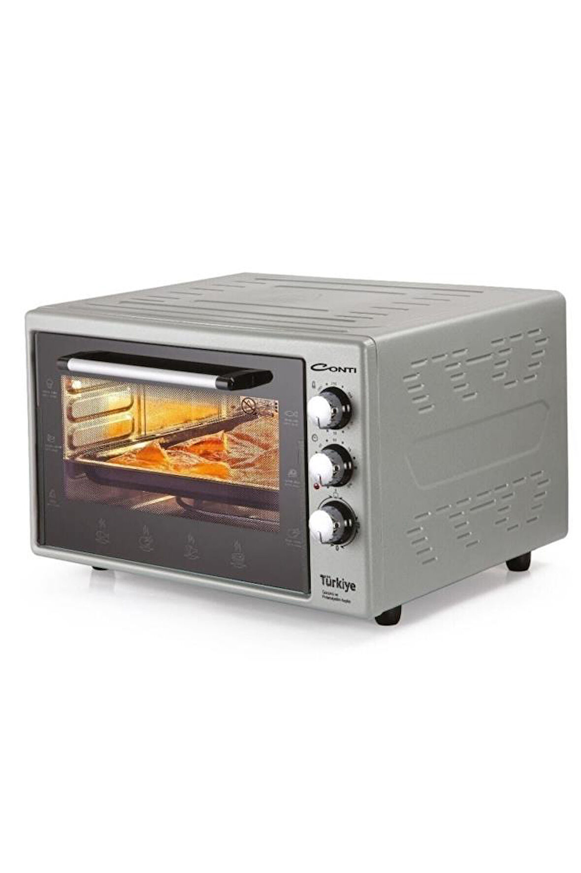 Conti CMF-401 Majestik 45 Lt Fırın Gri 