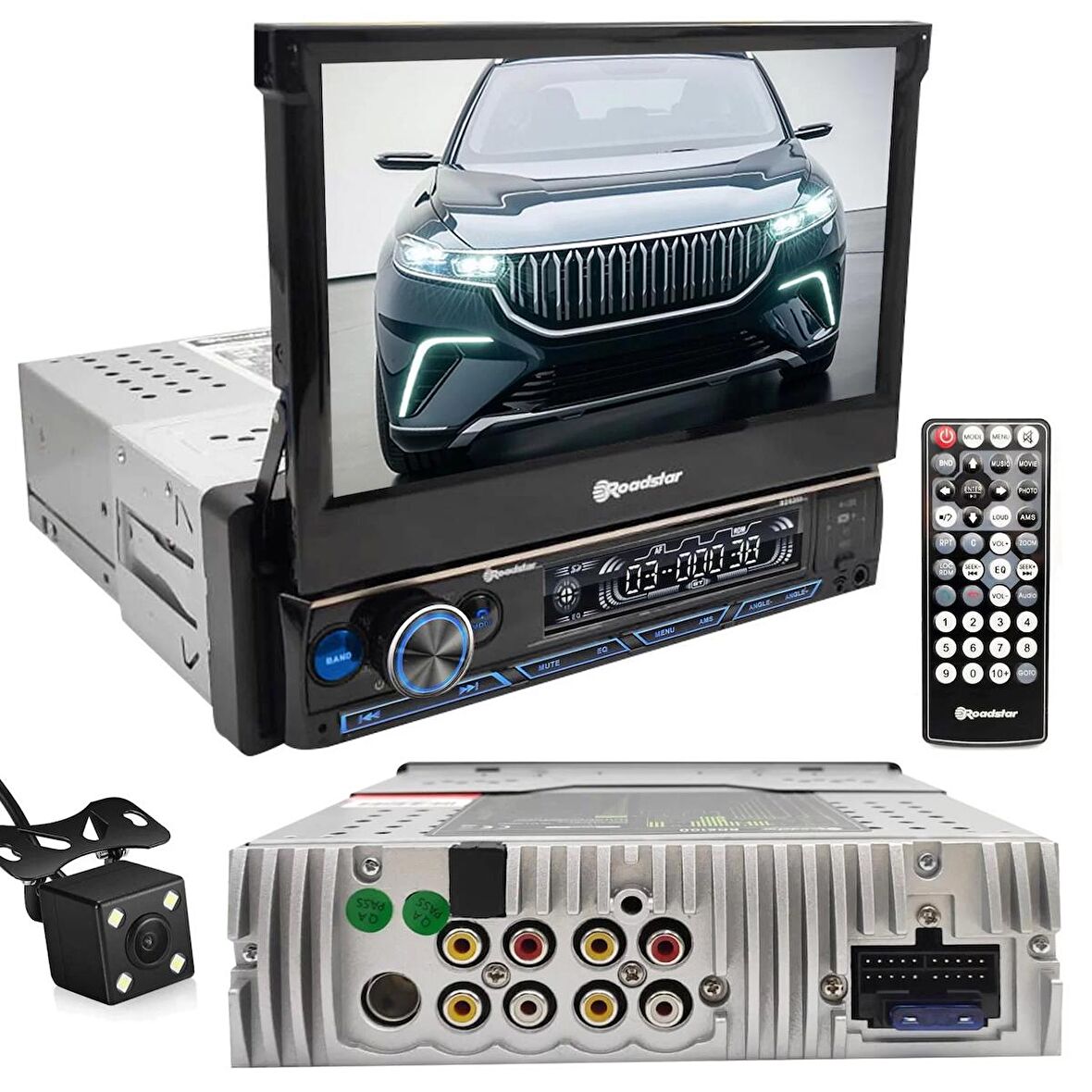 OTO TEYP INDASH 7 4X50W MİRRORLİNK BT/USB/SD/AUX/FM ROADSTAR RD-6100