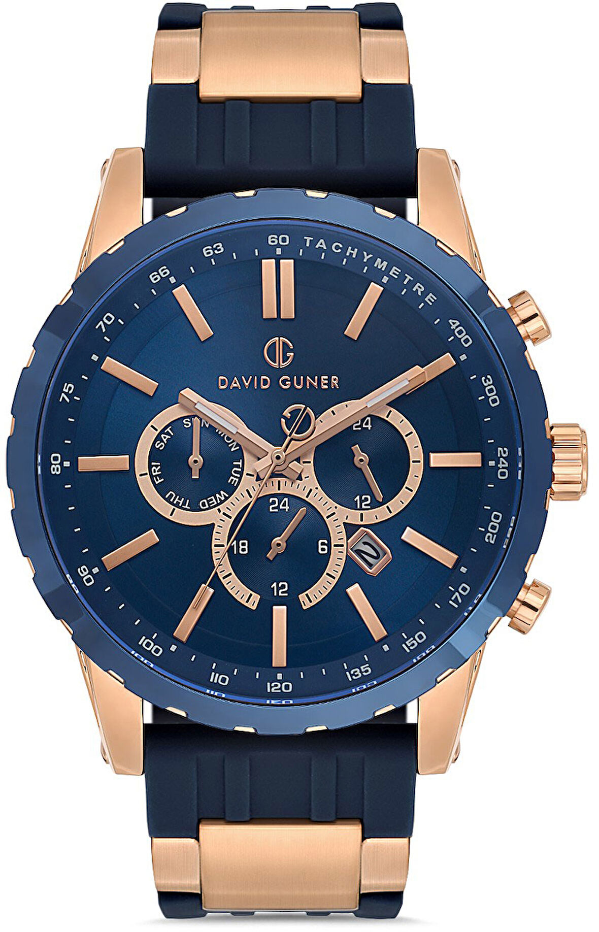 DAVİD GÜNER ERKEK KOL SAATİ DG-8822GD-T3
