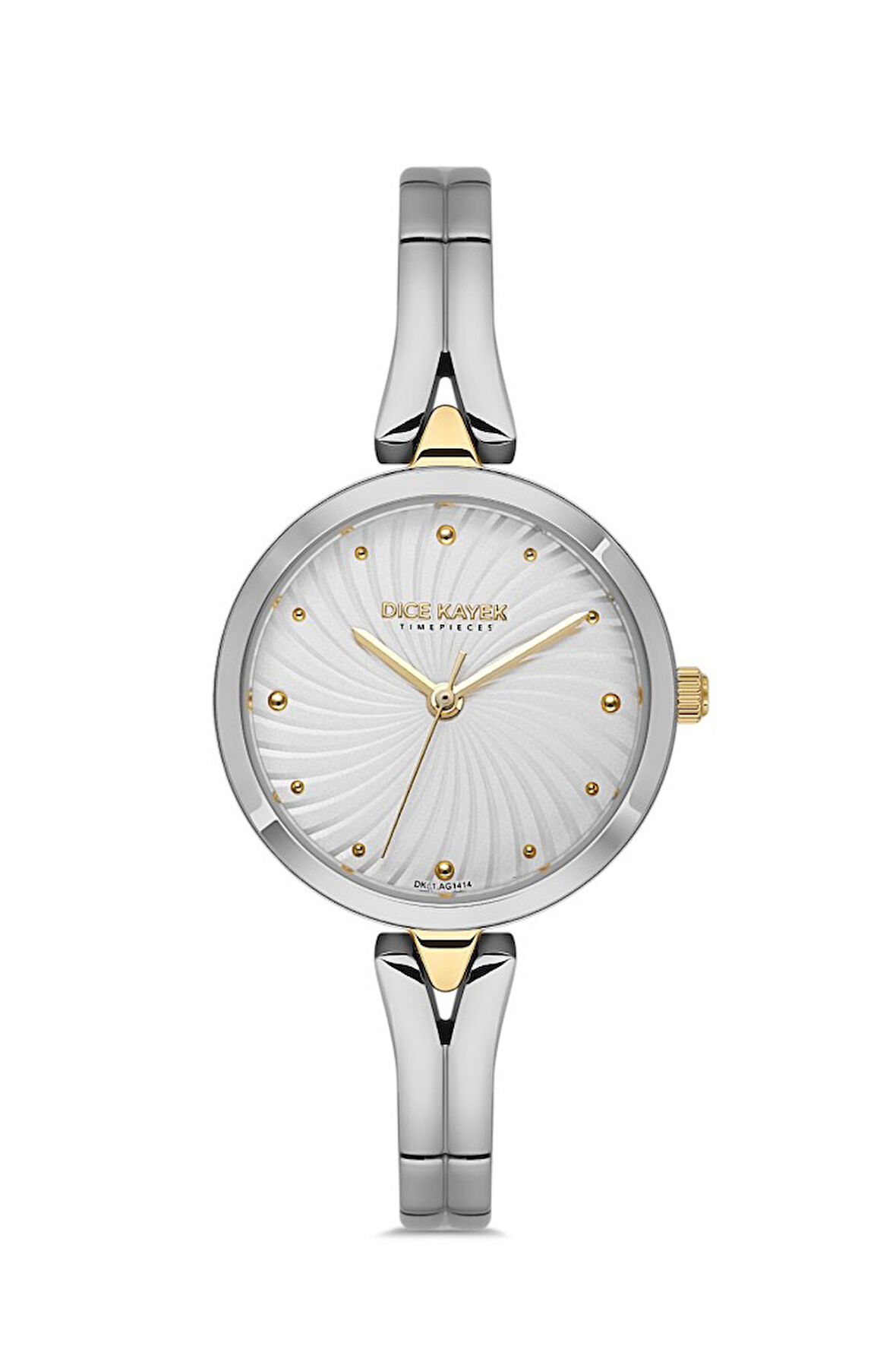 Dice Kayek DK.1.AG1414.03 Minimal Tasarım 5 Atm Suya Dayanıklı Metalik Renk Kadın Kol Saati