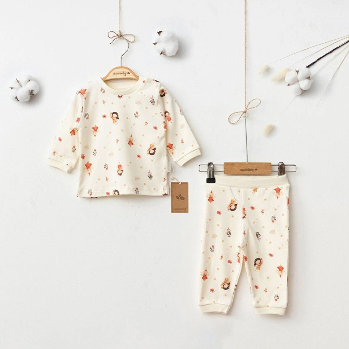 Ciccim Baby Peri Kızı Pijama Takımı 5072