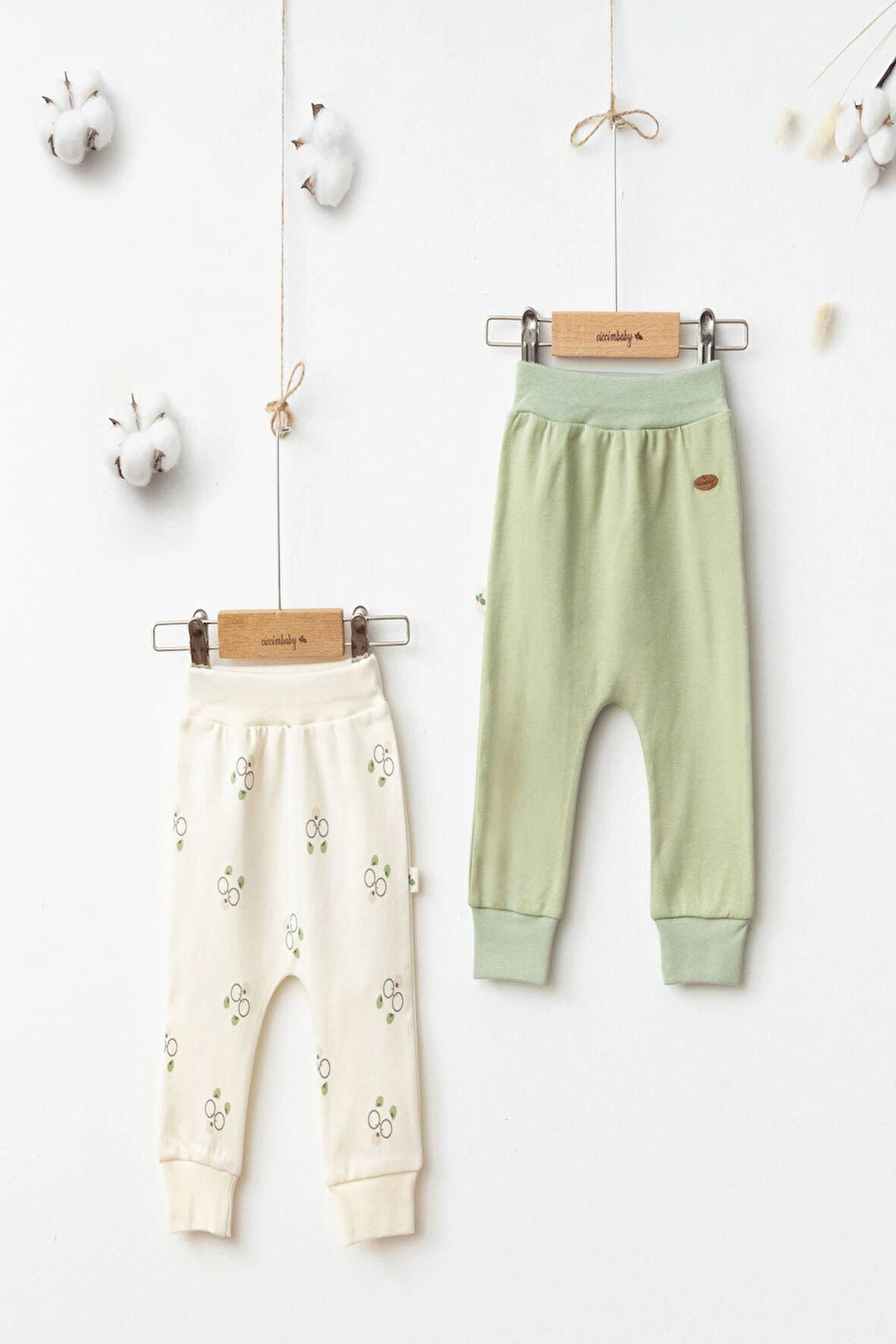 Bear Hugs Manşetli Pantalon (2 Lİ SET)