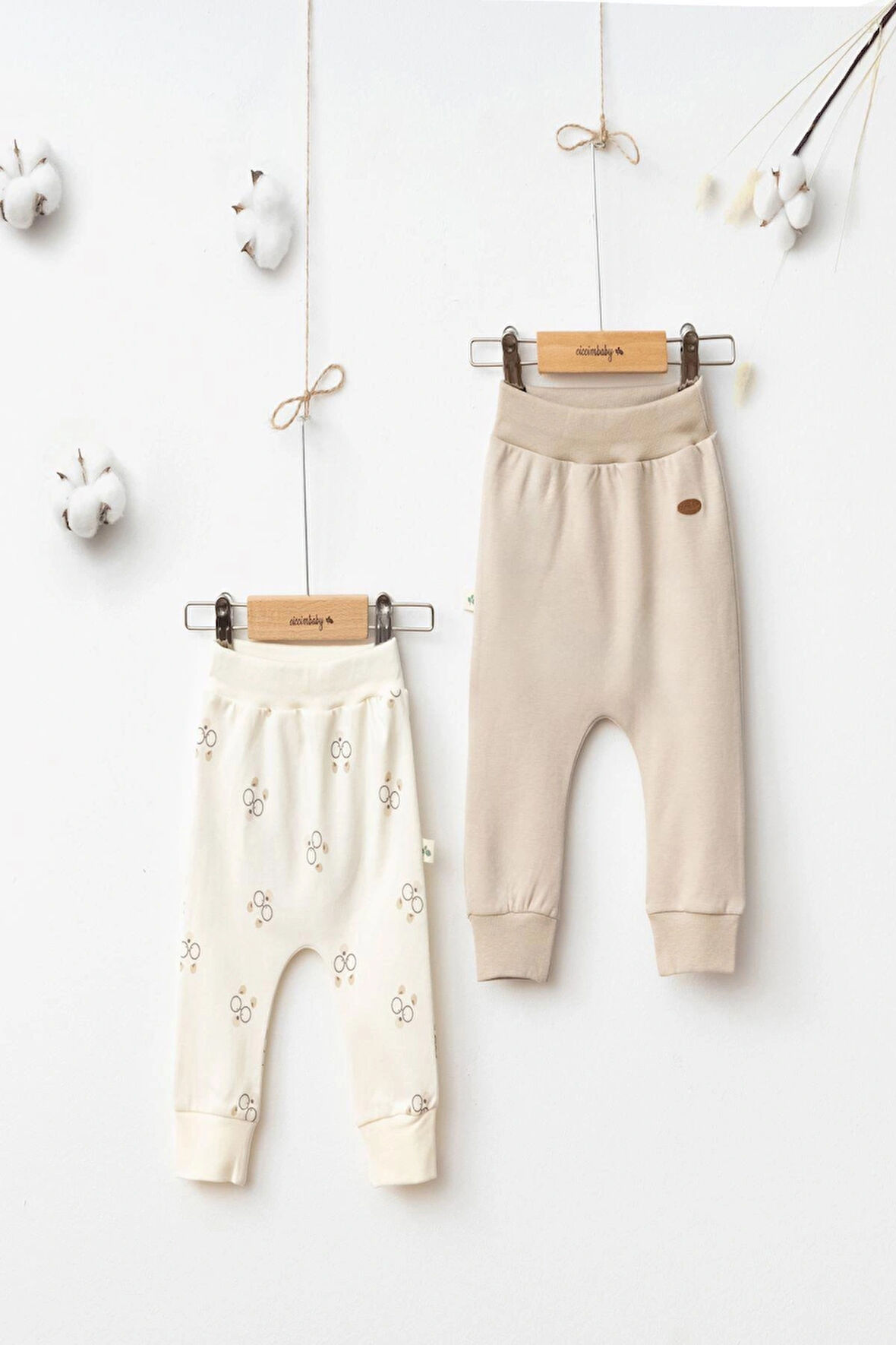 Bear Hugs Manşetli Pantalon (2 Lİ SET)