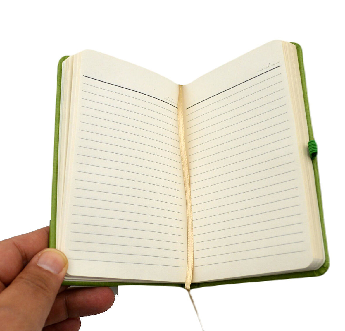 Gürmat Termo Deri Kapkalı Defter Çizgili 9X14 cm