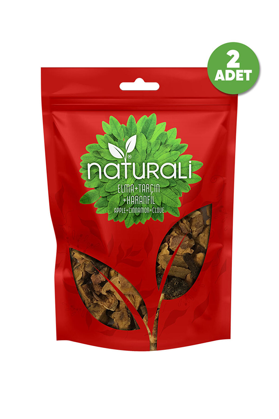 Naturali Elma-Tarçın-Karanfil 2 x 100 Gr