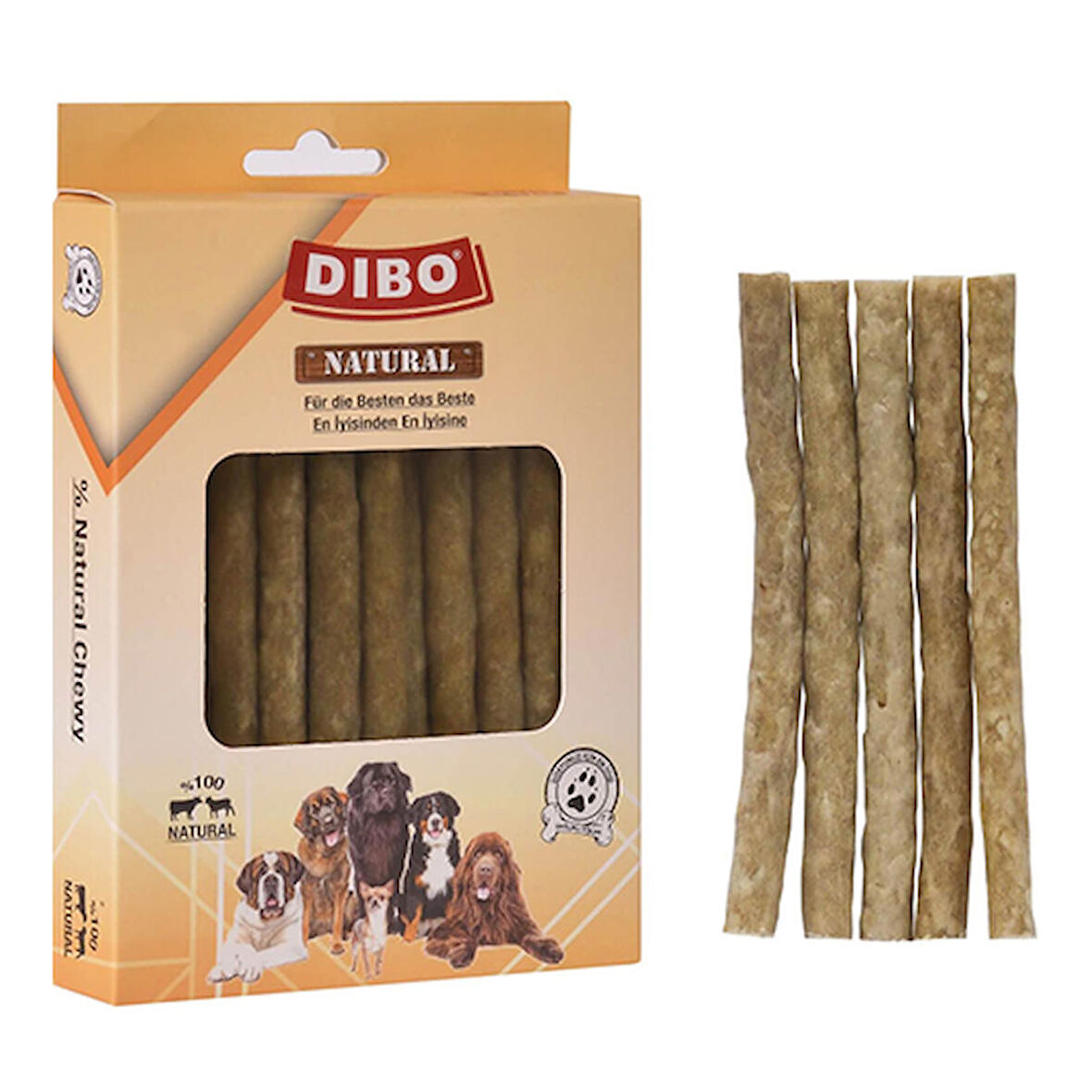 Dibo Munchy Çubuk Çiğneme Kemiği Köpek Ödülü 100 Gr 