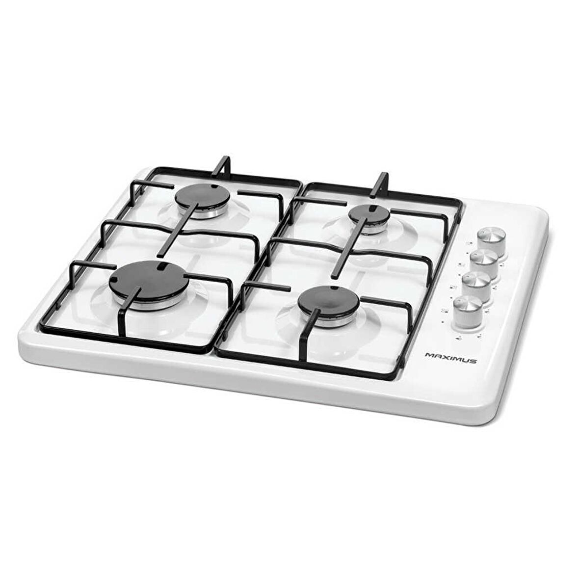 Minisan Maximus MX SE 6401 Slim Doğalgaz Uyumlu Beyaz Set Üstü Ocak
