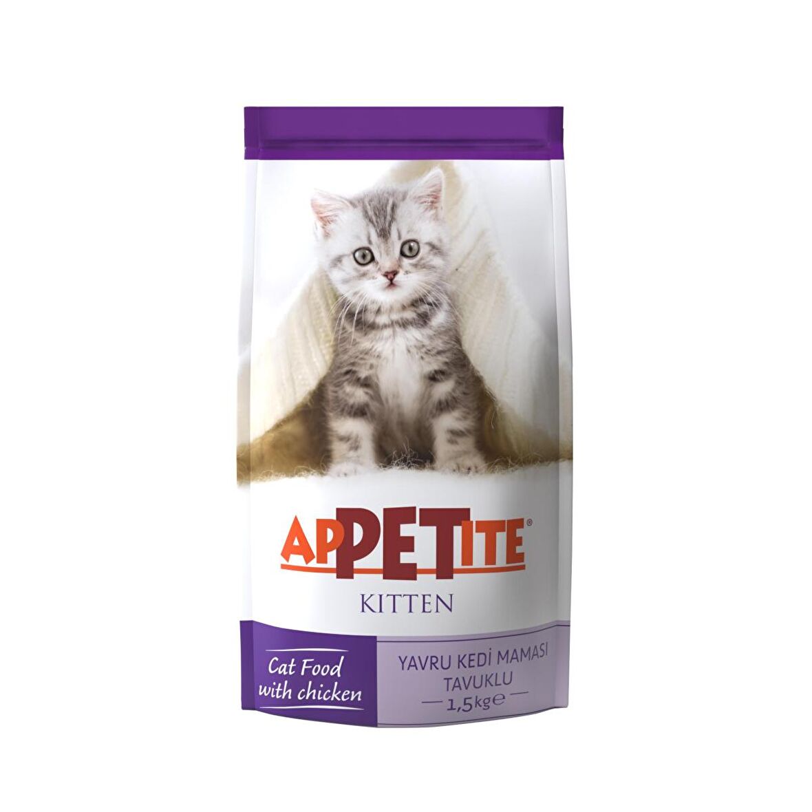 Appetite Kitten Tavuklu Yavru Kedi Maması 1.5 KG