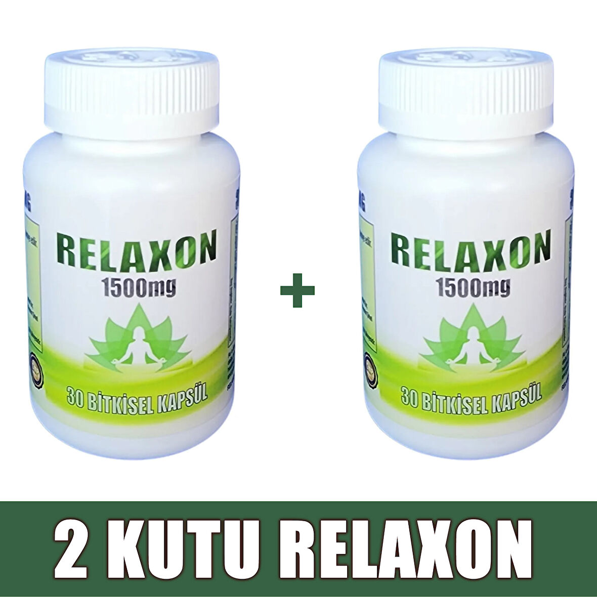 Relaxon 1500mg %100 Bitkisel 60 Kapsül (2 KUTU)