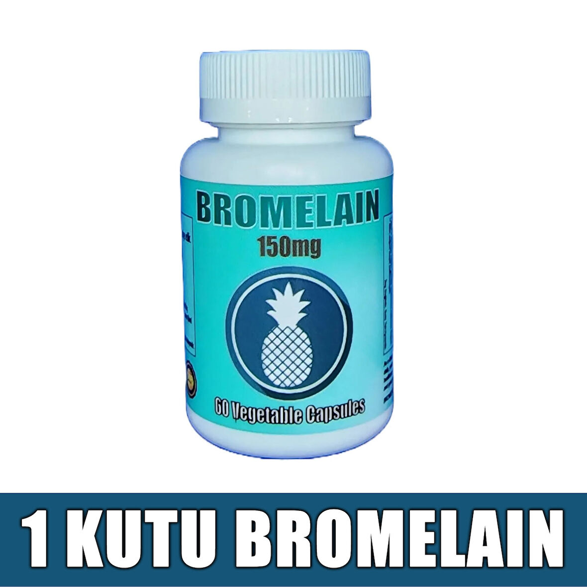 Bromelain 150mg 60 Kapsül (1 KUTU)