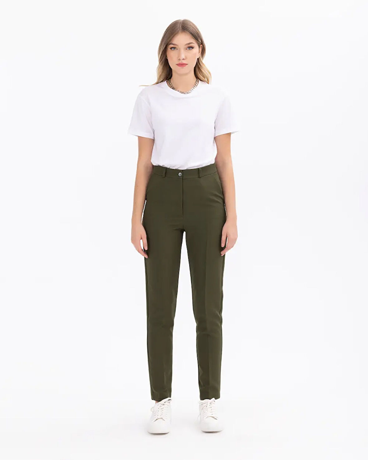 Seçil Basic Cigarette Pant