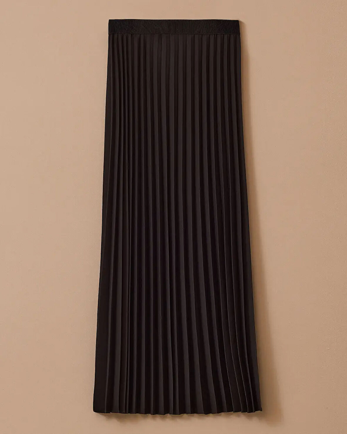 Gala-xi Kadın Büyük Beden Piliseli Midi Etek 10002511614003