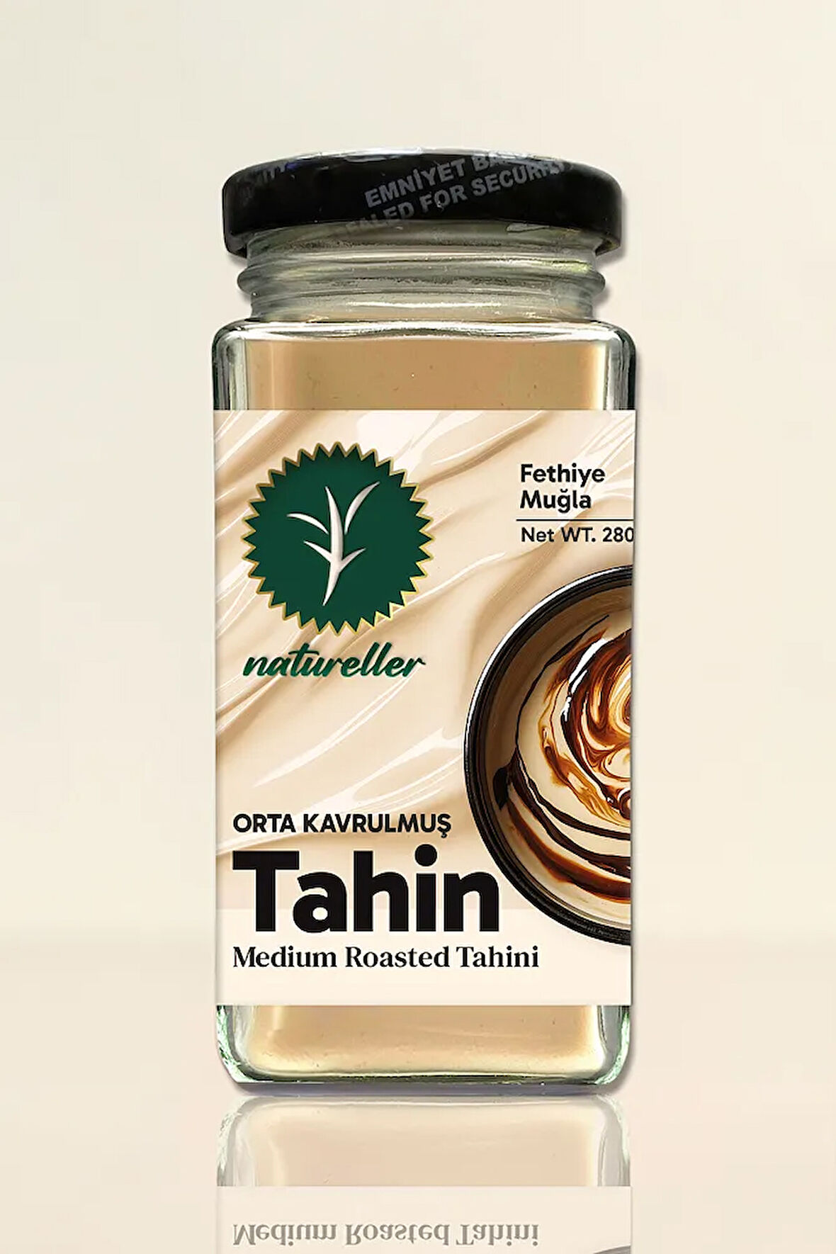 Tahin Orta Kavrulmuş Fethiye - Yerli Susam 280 gr