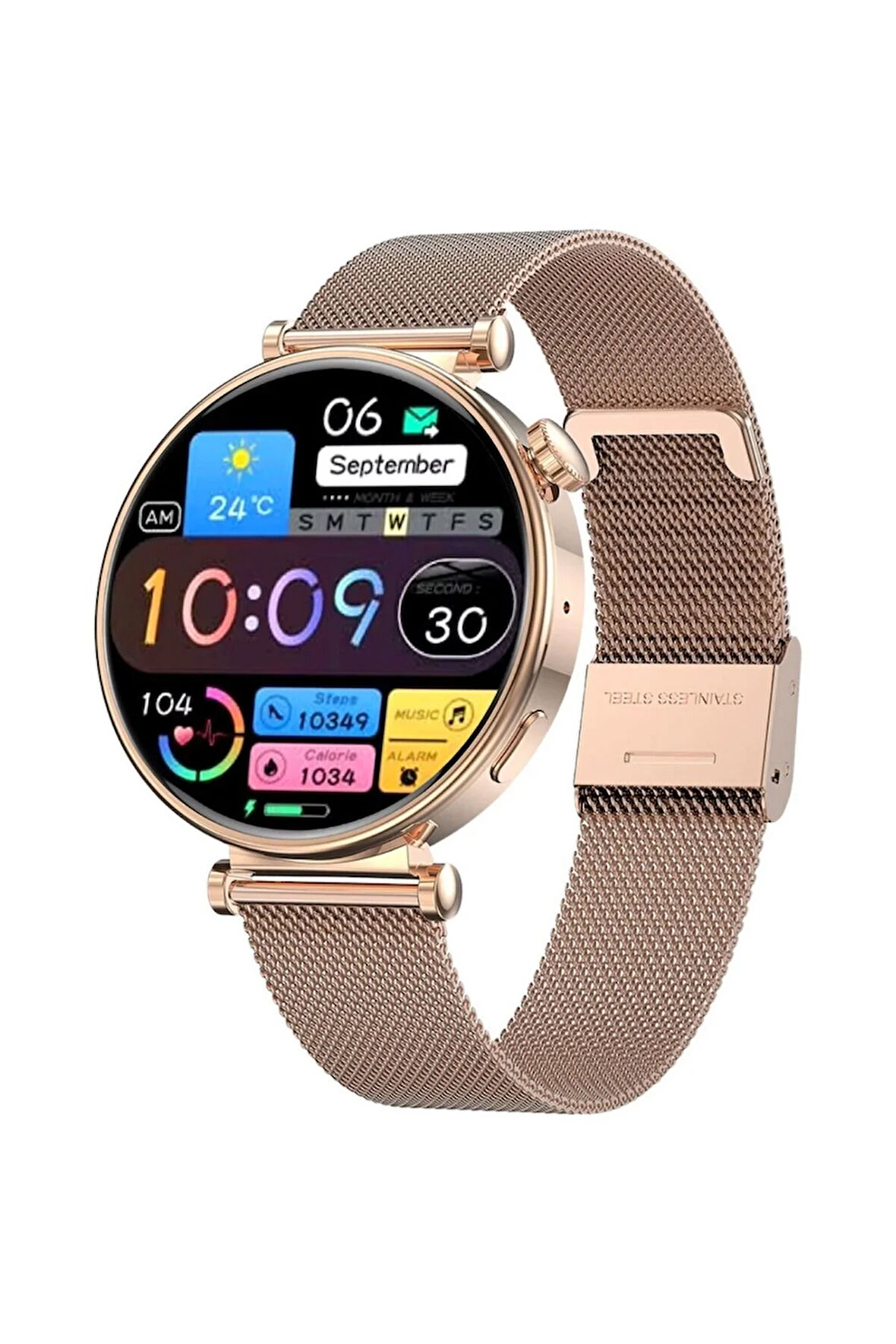 Papillon Iris AMOLED Ekran Nabız Uyku Takibi Sesli Görüşme Akıllı Saat