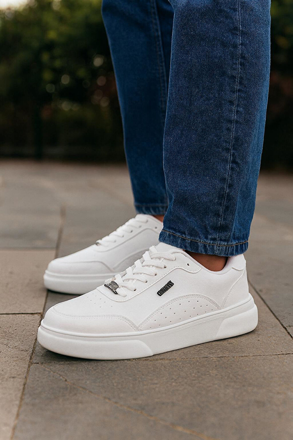 Erkek Bağcıklı Sneaker Günlük Rahat Dört Mevsim Spor Ayakkabı