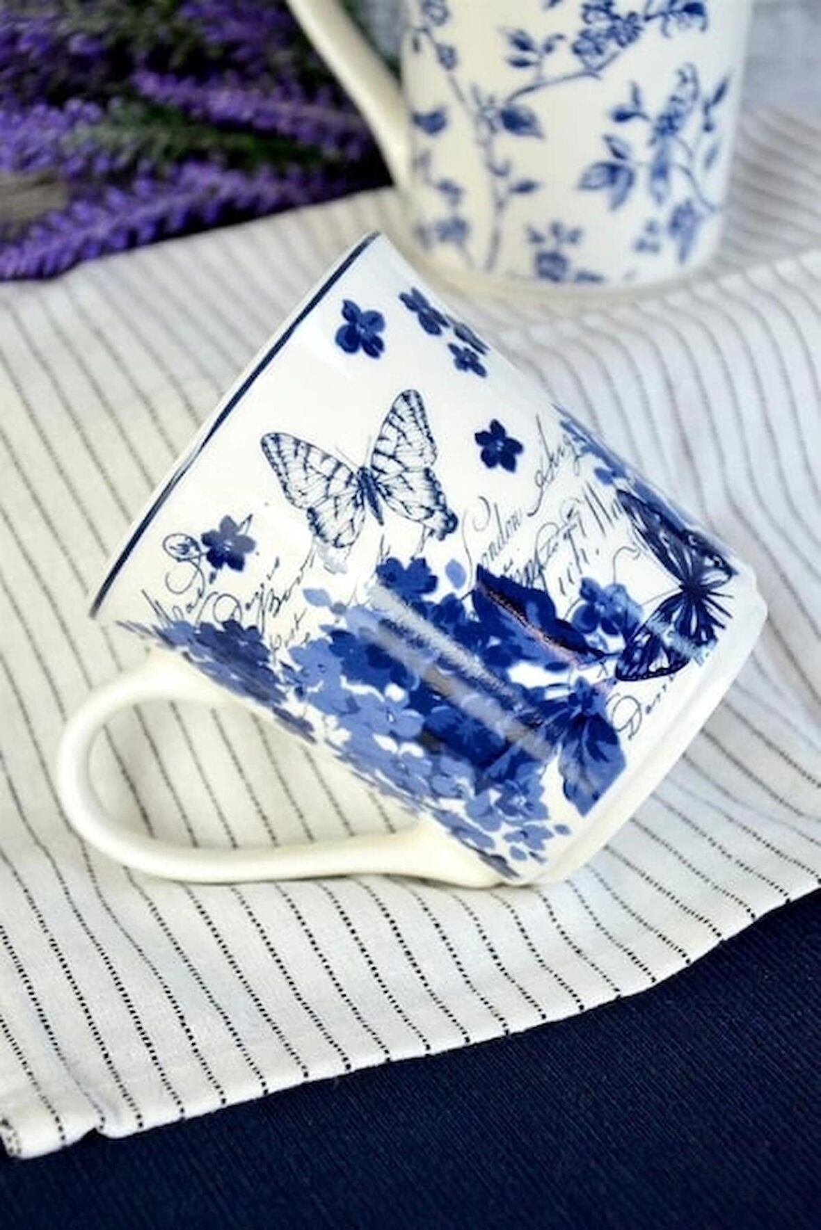 Şener ŞNR 101776 Kupa Renkli Leaf 300 ml