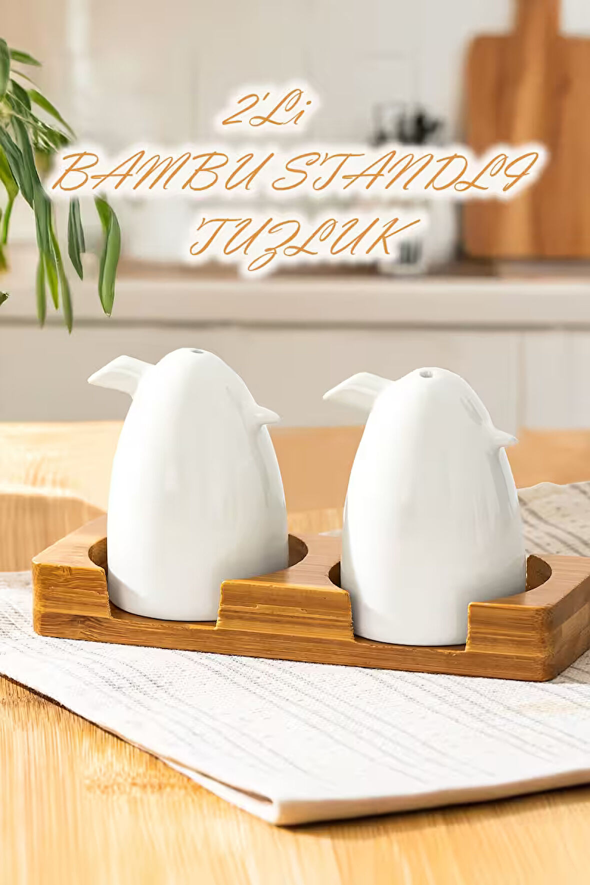 PACI 102001 GRAGE 2'LI BAMBU STTANDLI TUZLUK SETI (KUTU) [ 8681622052381]