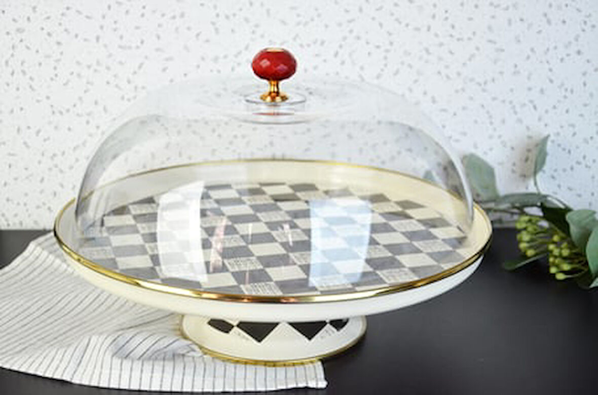 Paçi Kek Fanusu Dama Eliteclas 30 Cm MTL-201300