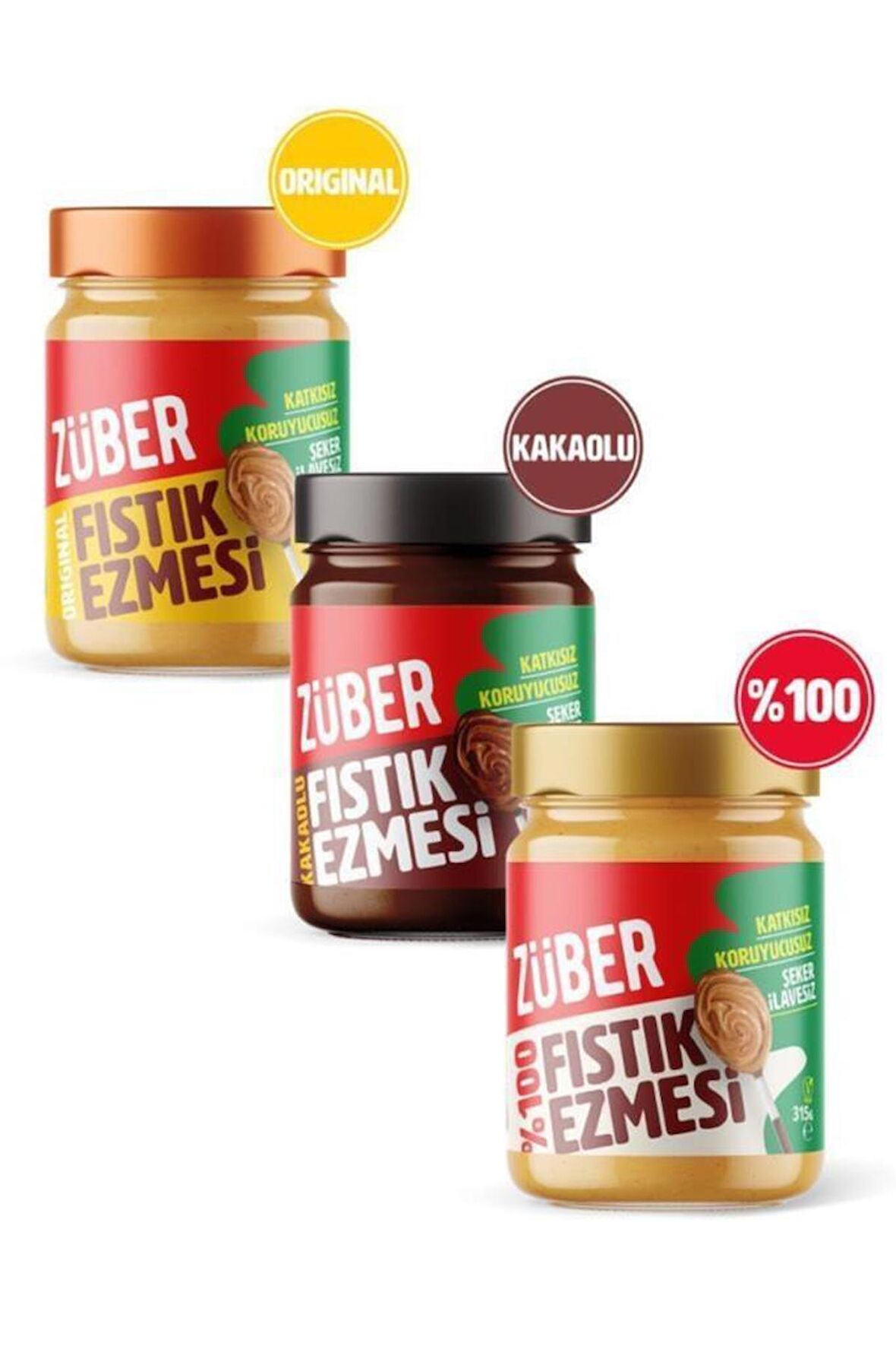 Züber Fıstık Ezmesi Deneme Paketi