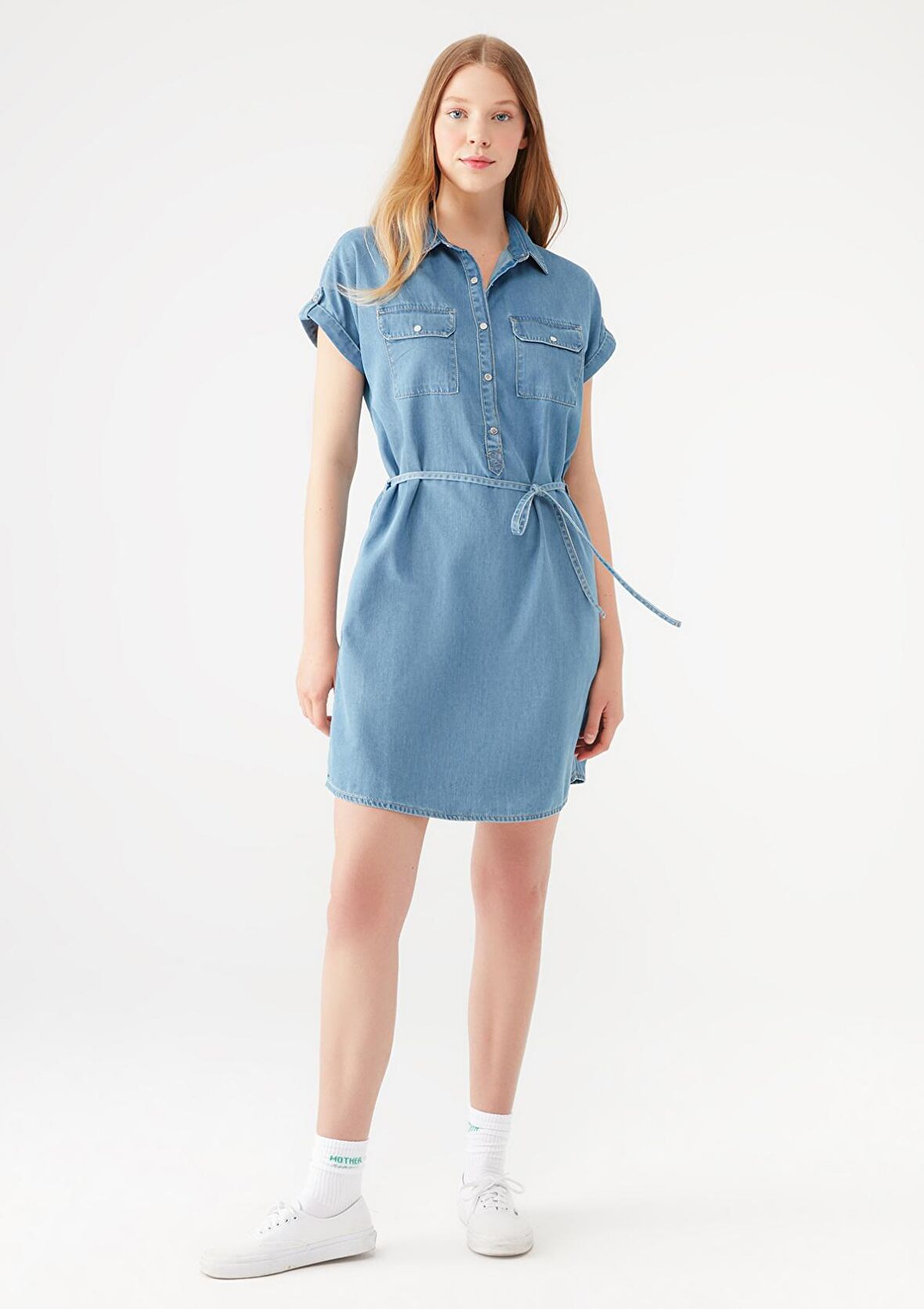 Mavi Barbara Lux Touch Jean Elbise - TENCEL(TM) 130548-26176