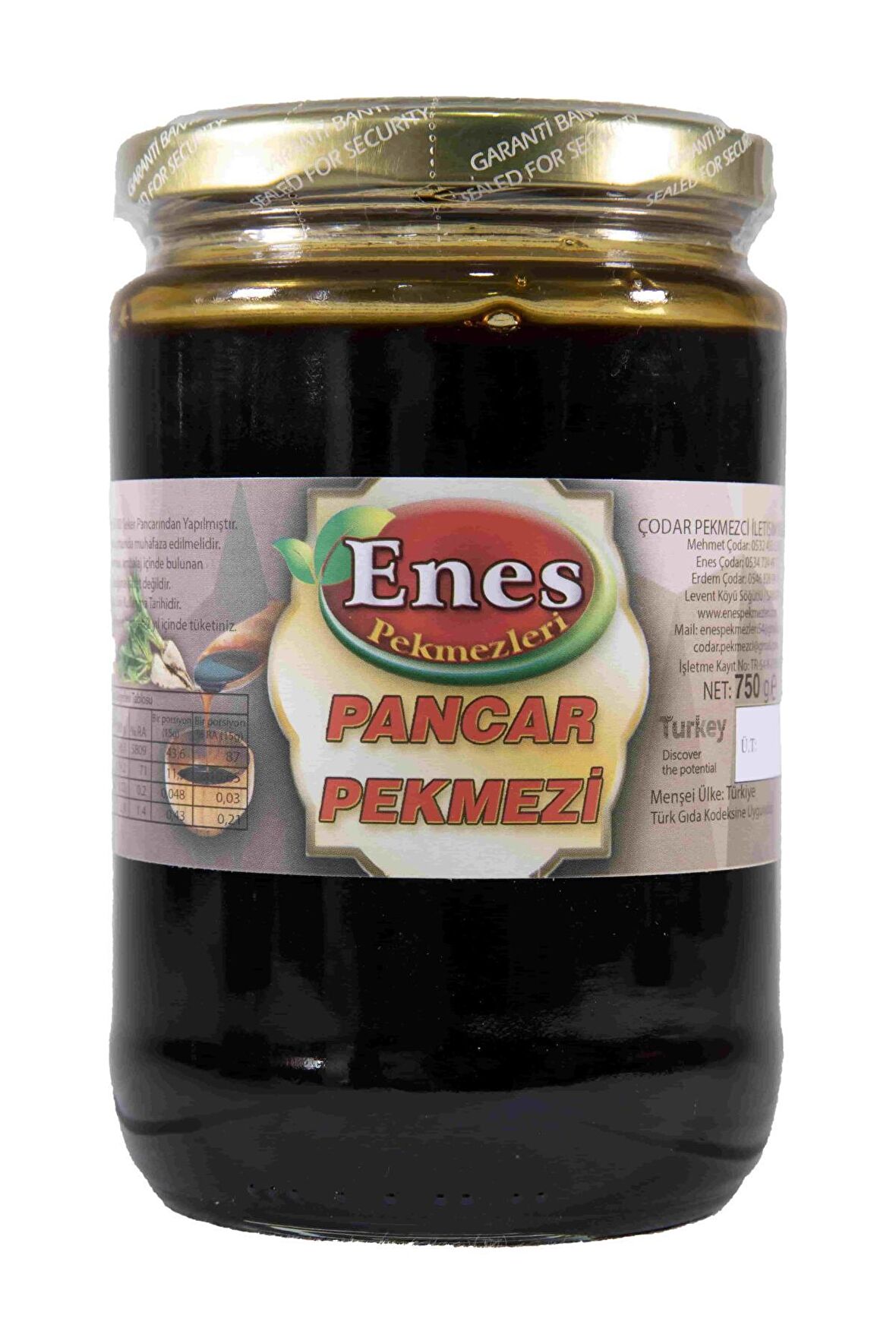 750 GR PANCAR PEKMEZİ