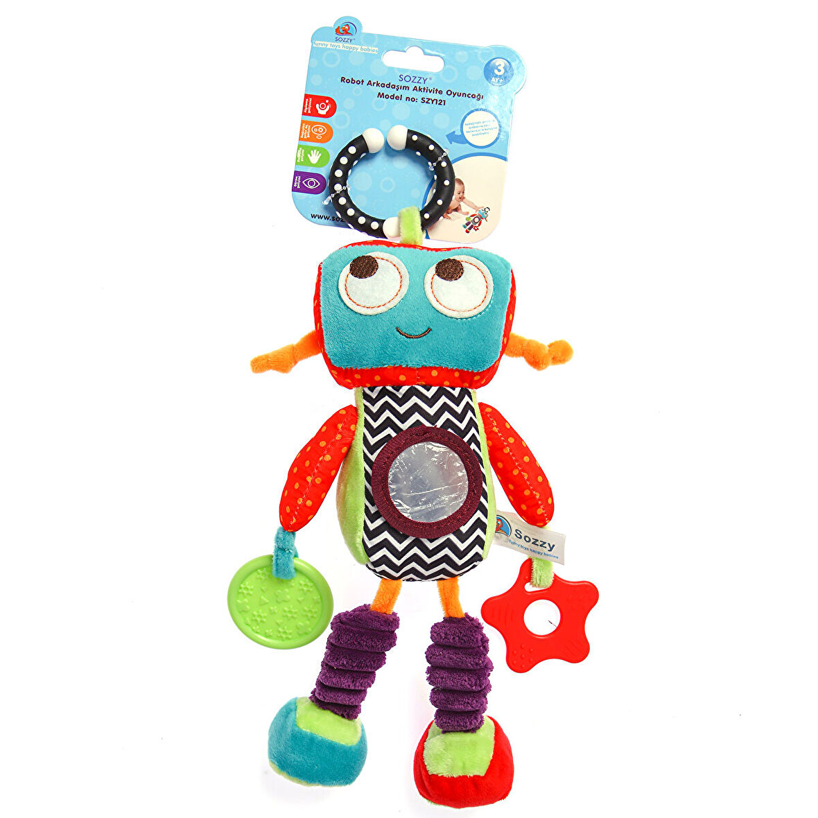 Sozzy Toys Robot Arkadaşım Aktivite Oyuncağı - SZY121