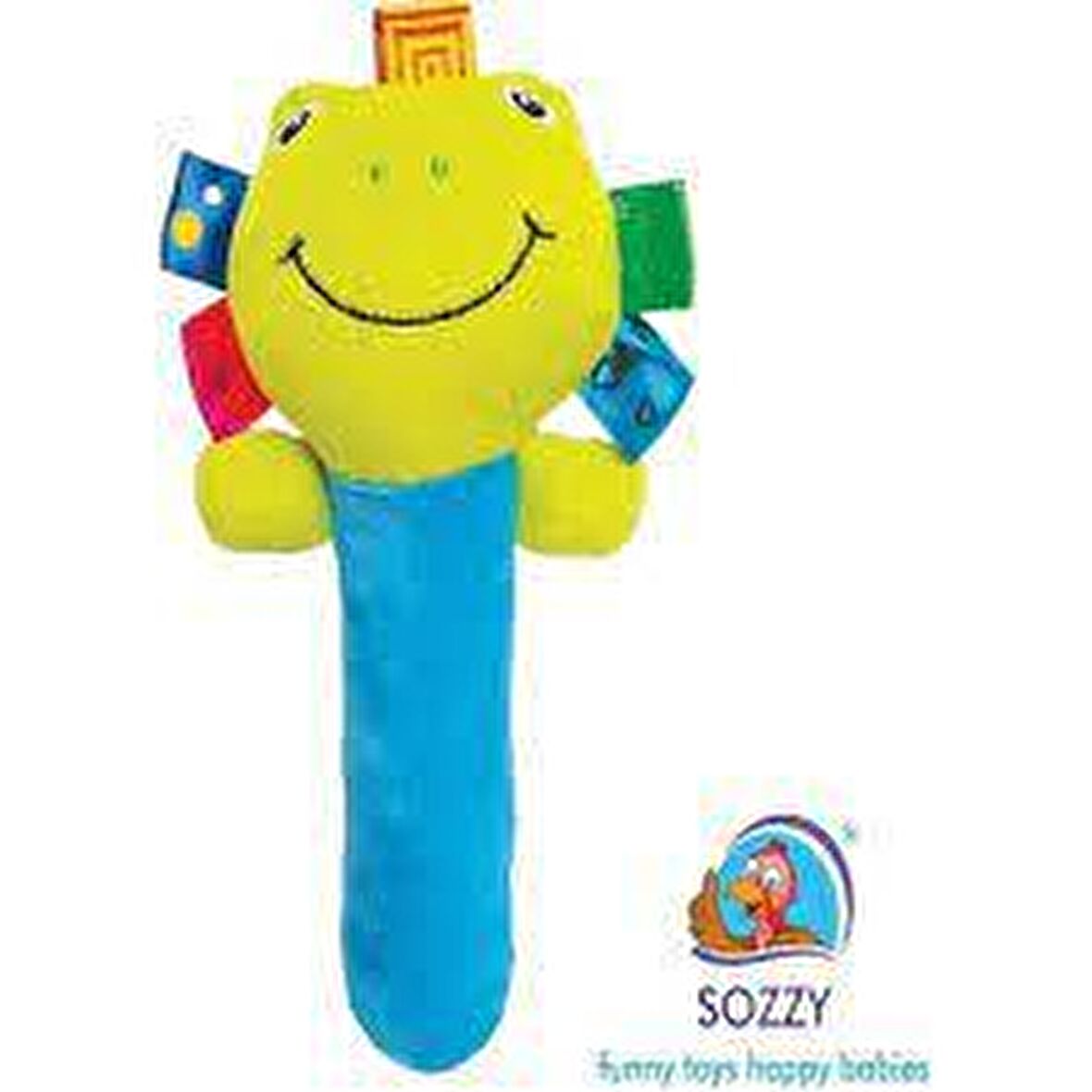 Sozzy Toys Çıngıraklı Sıksık Kurbağa SZY161