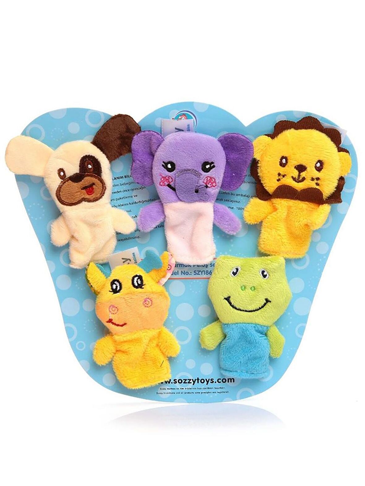 Sozzy Toys Parmak Peluş Serisi - C SZY186