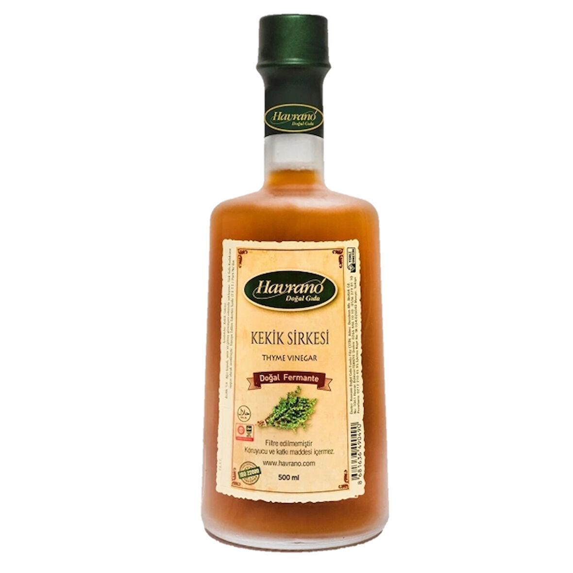 HAVRANO KEKİK SİRKESİ 500 ML