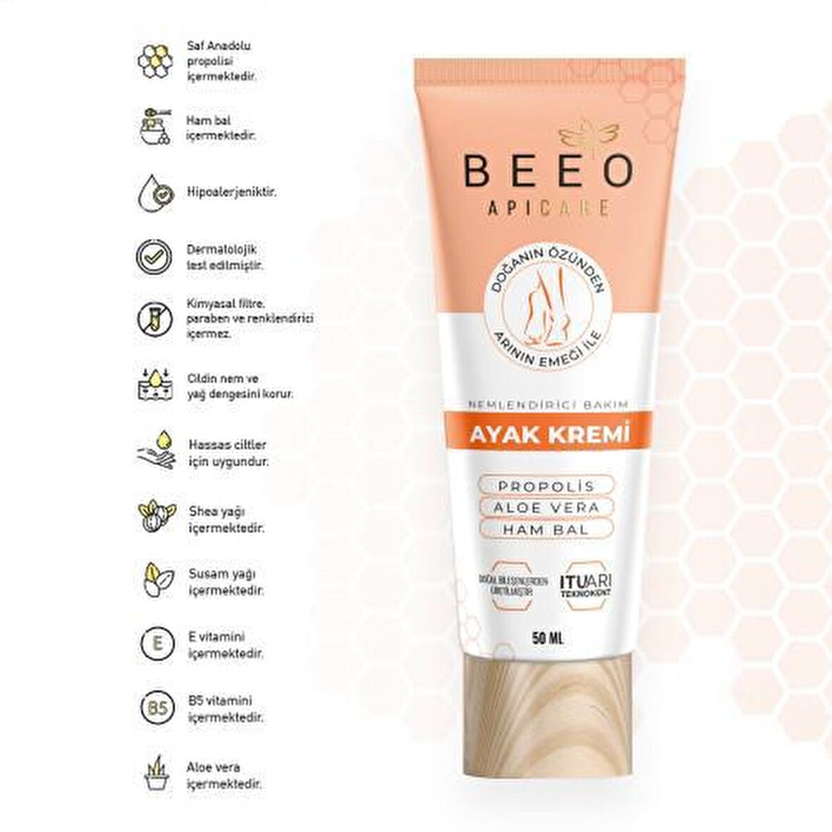 Bee'O Up Bakım için Krem 50 ml