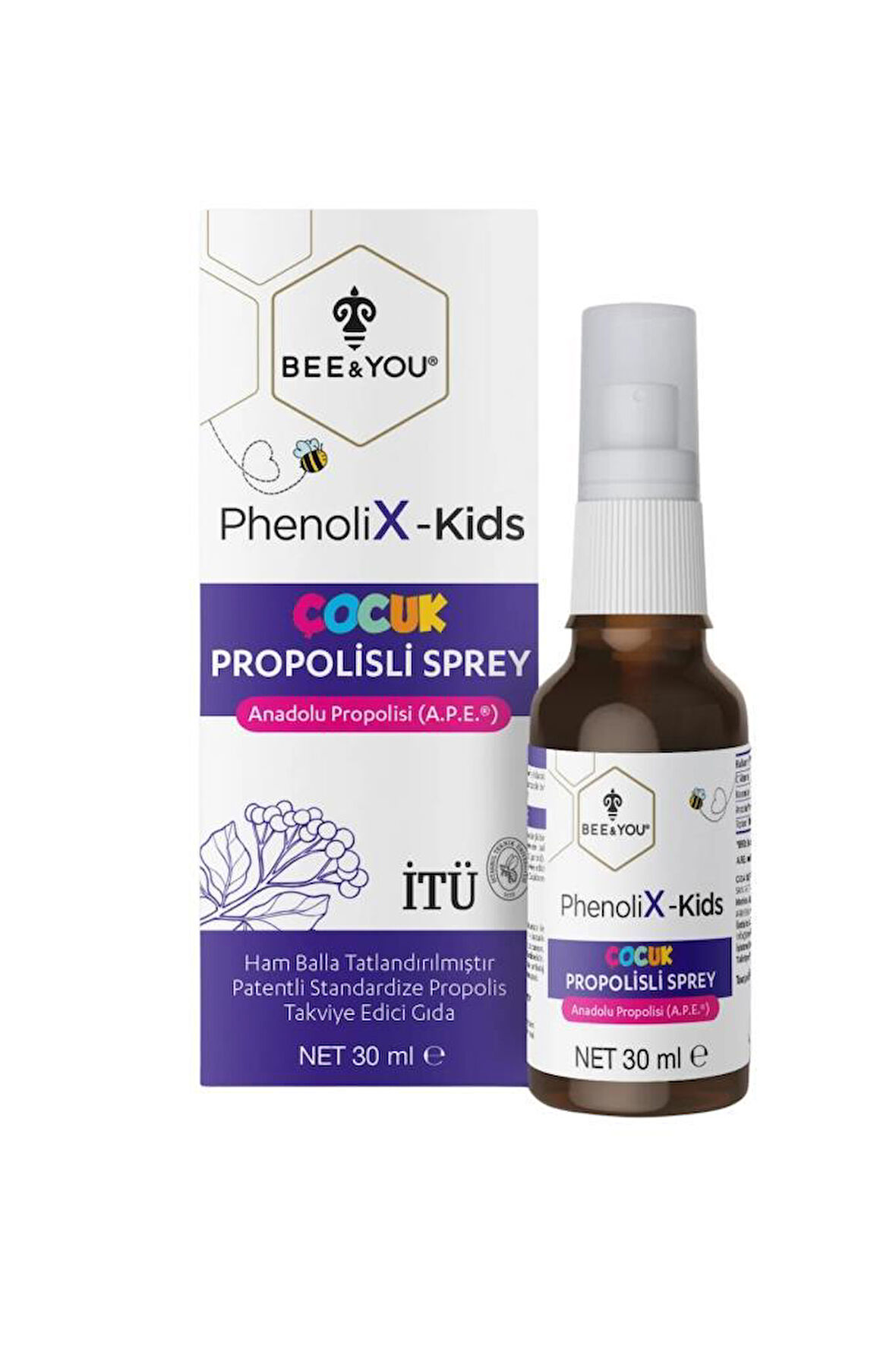 BEE & YOU PhenoliX-Kids Propolis Sprey 30 ml